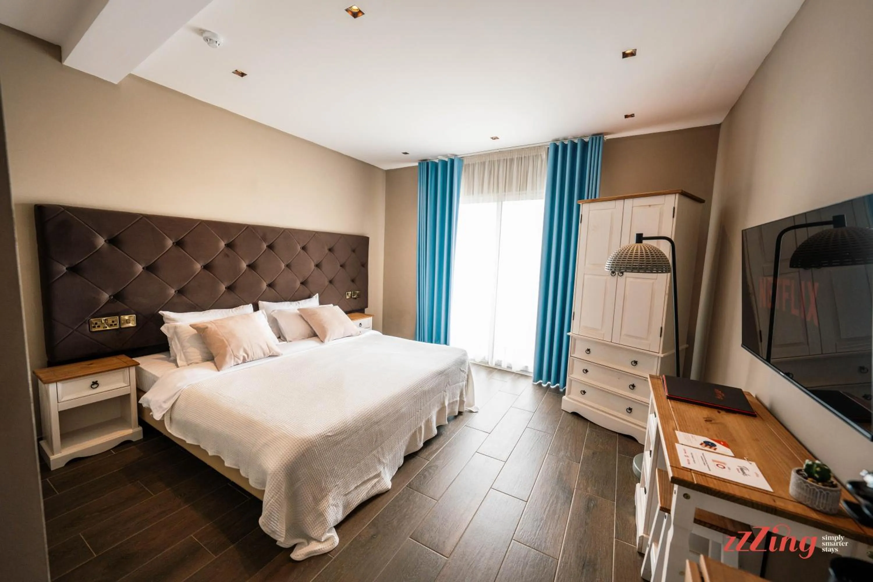 Bed in The Segond Hotel