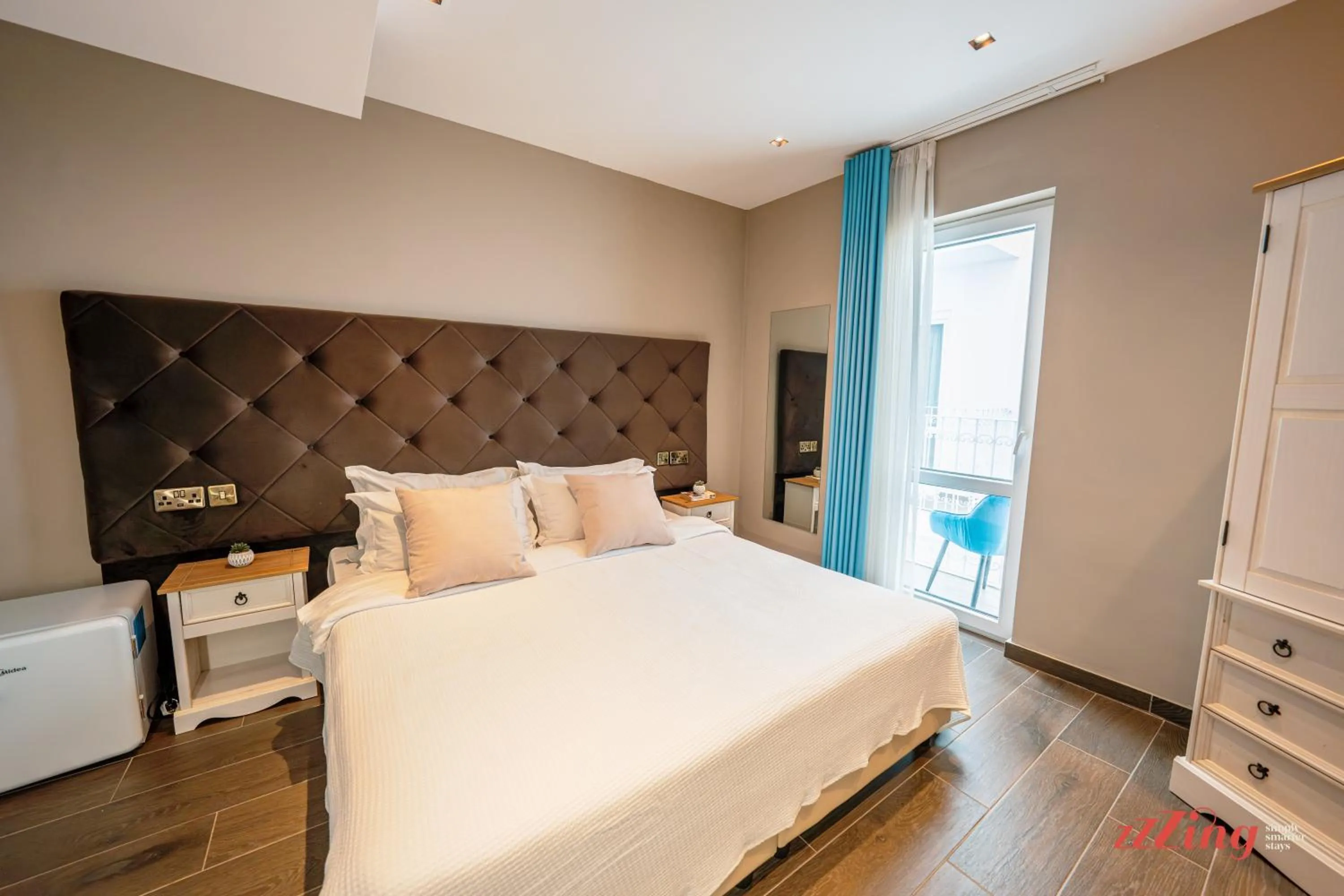 Bed in The Segond Hotel