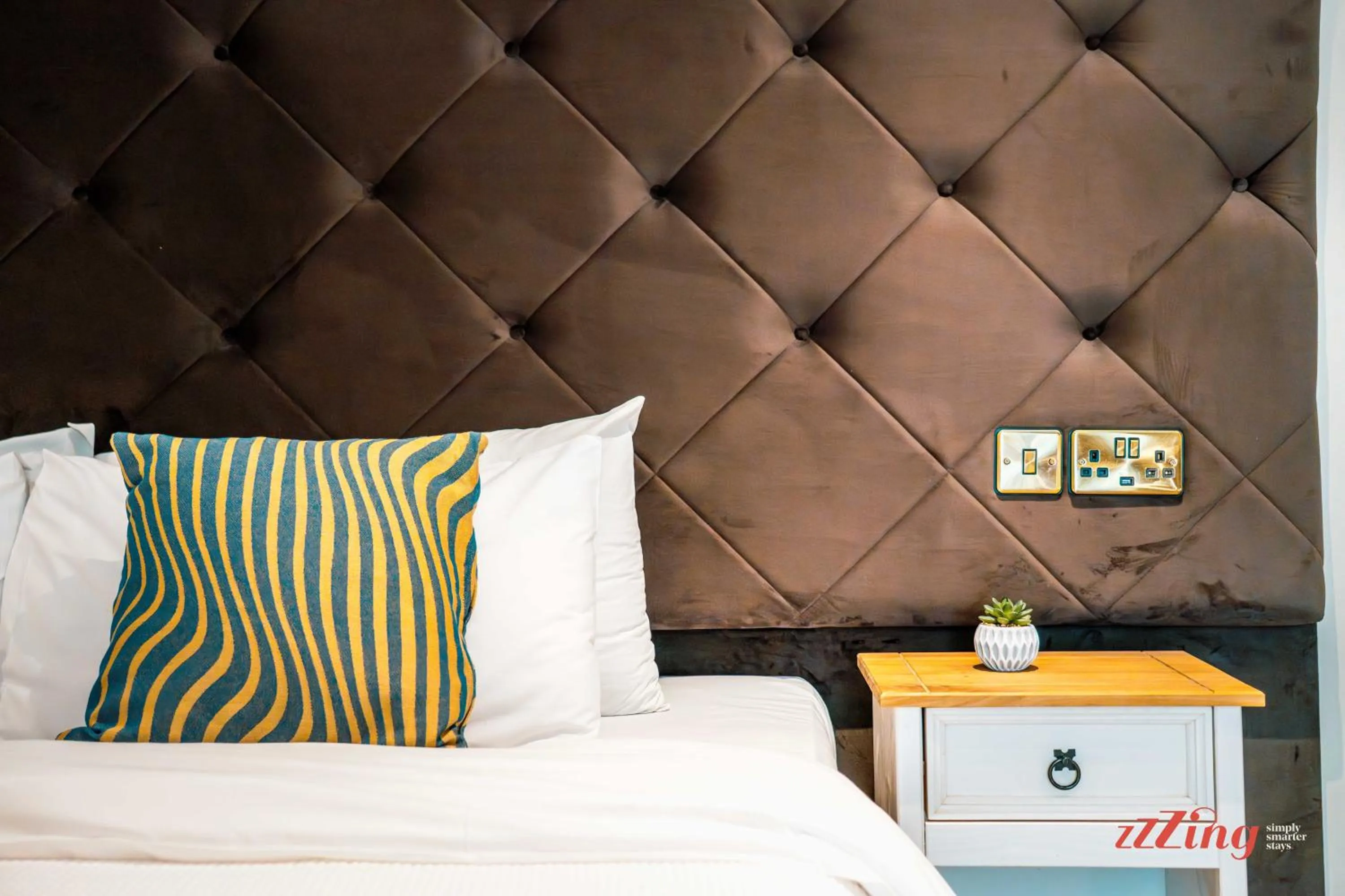 Bed in The Segond Hotel