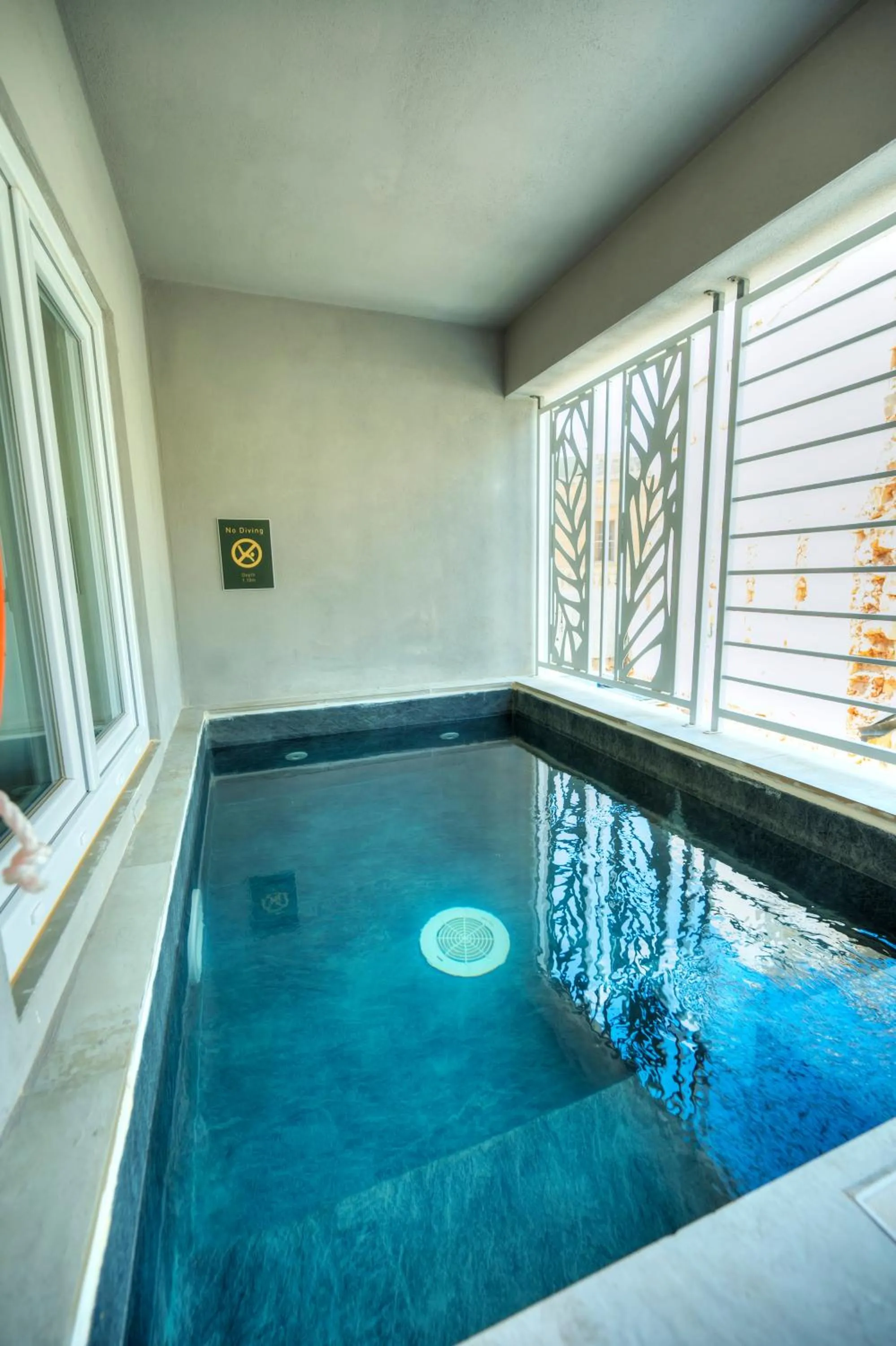 Swimming pool in The Segond Hotel