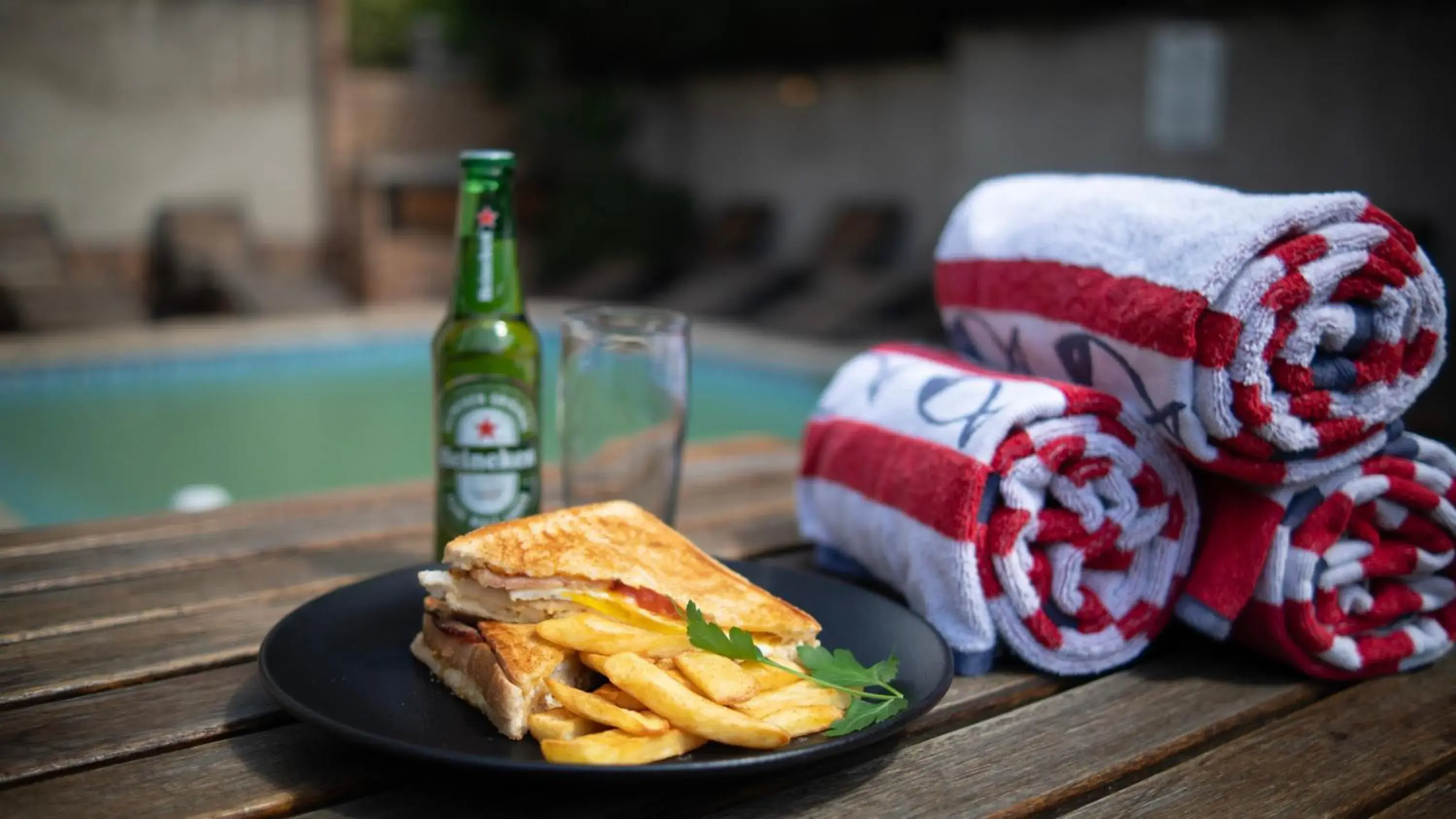 Swimming pool in Alveston Manor Boutique Hotel & Spa Swimming pool in Alveston Manor Boutique Hotel & Spa