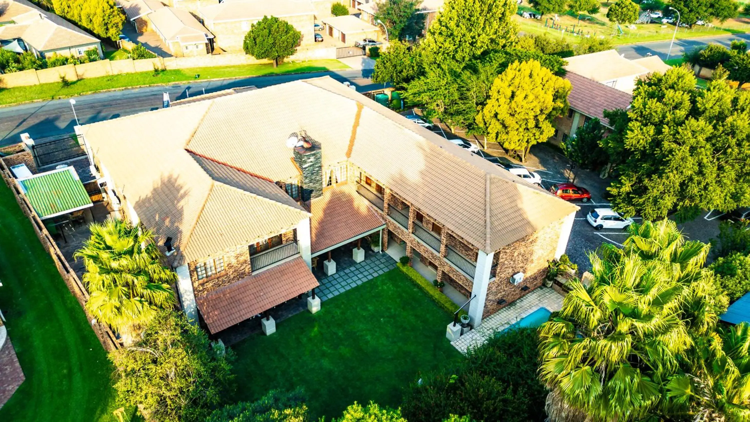 Bird's eye view in Alveston Manor Boutique Hotel & Spa Bird's eye view in Alveston Manor Boutique Hotel & Spa