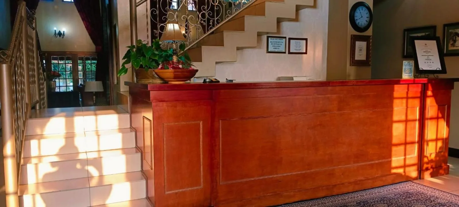 Lobby or reception in Alveston Manor Boutique Hotel & Spa