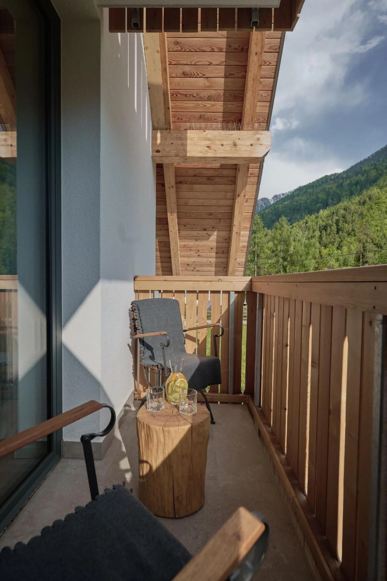 Balcony/Terrace in Triangel Boutique Hotel