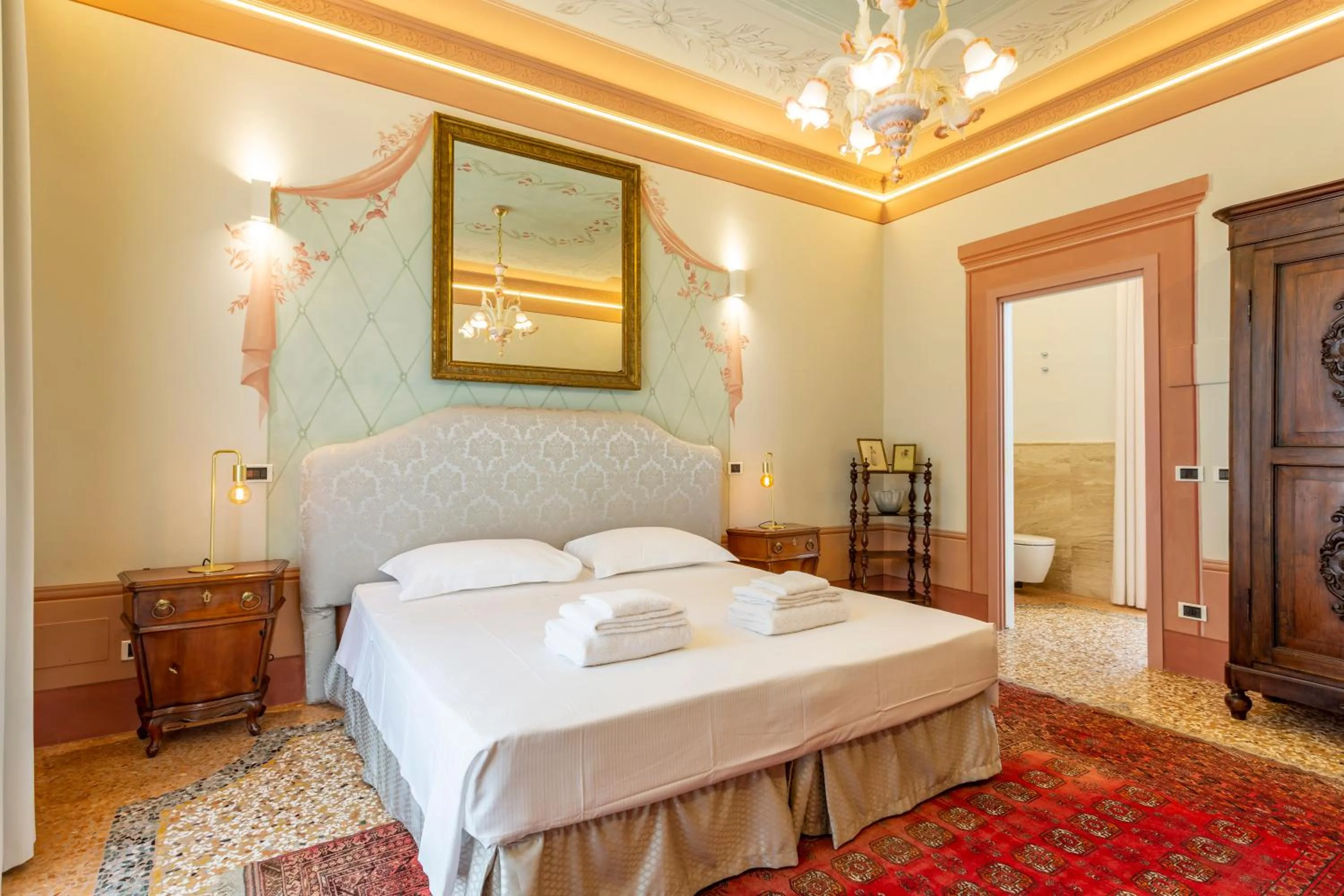 Photo of the whole room, Bed in Villa Tortorelli