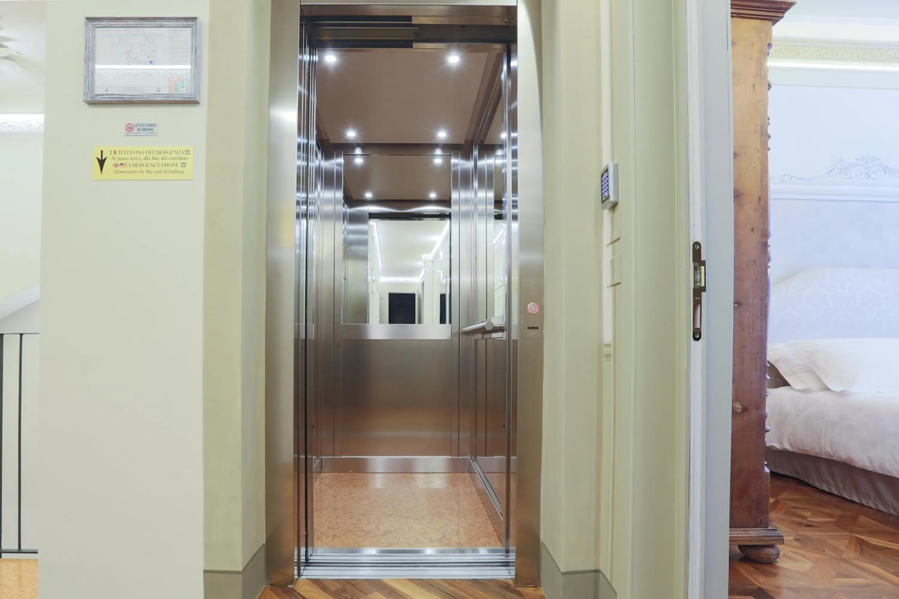 Bed in Villa Tortorelli