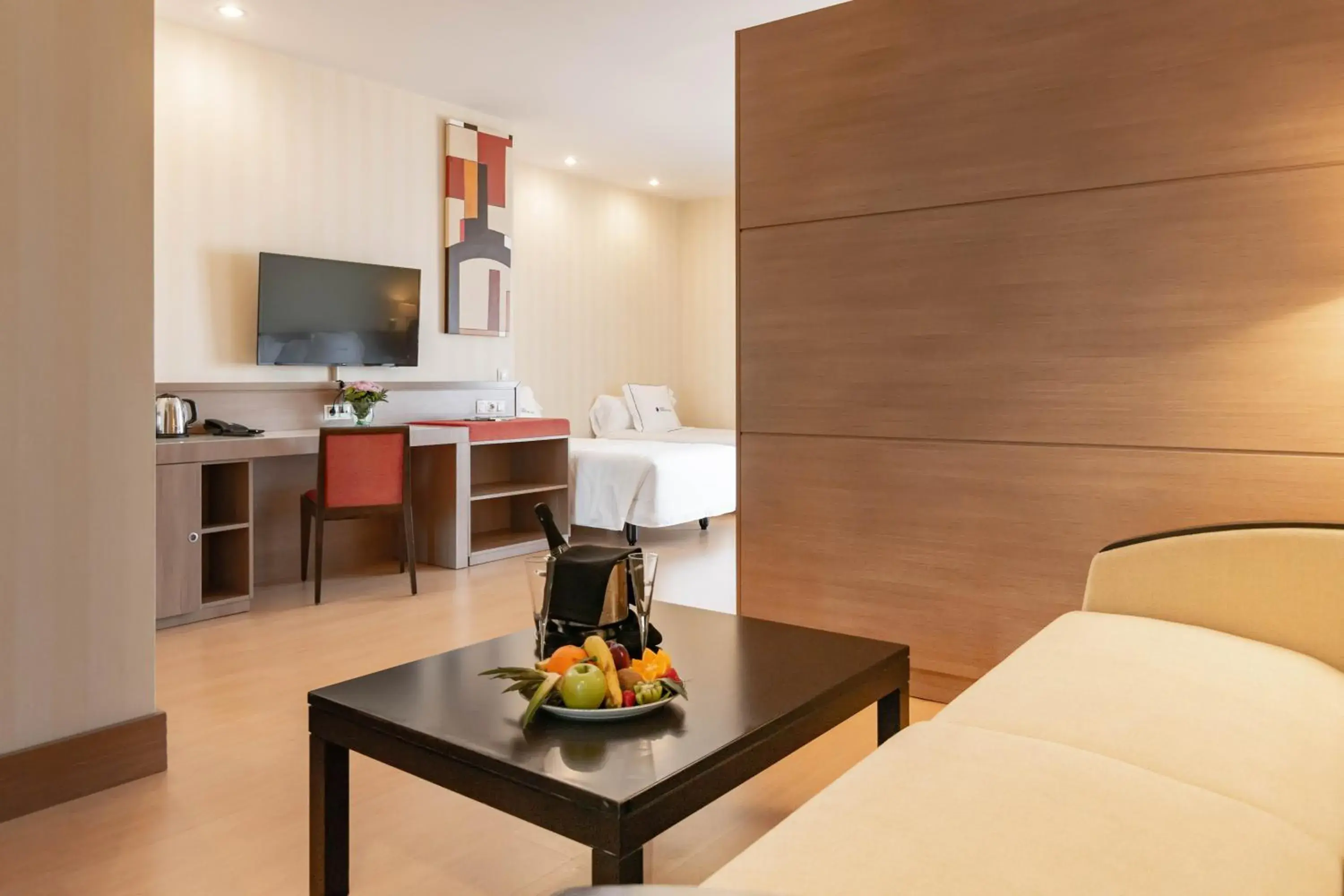 Photo of the whole room, Bed in Hotel Ibersol Atrio del Mar Photo of the whole room, Bed in Hotel Ibersol Atrio del Mar