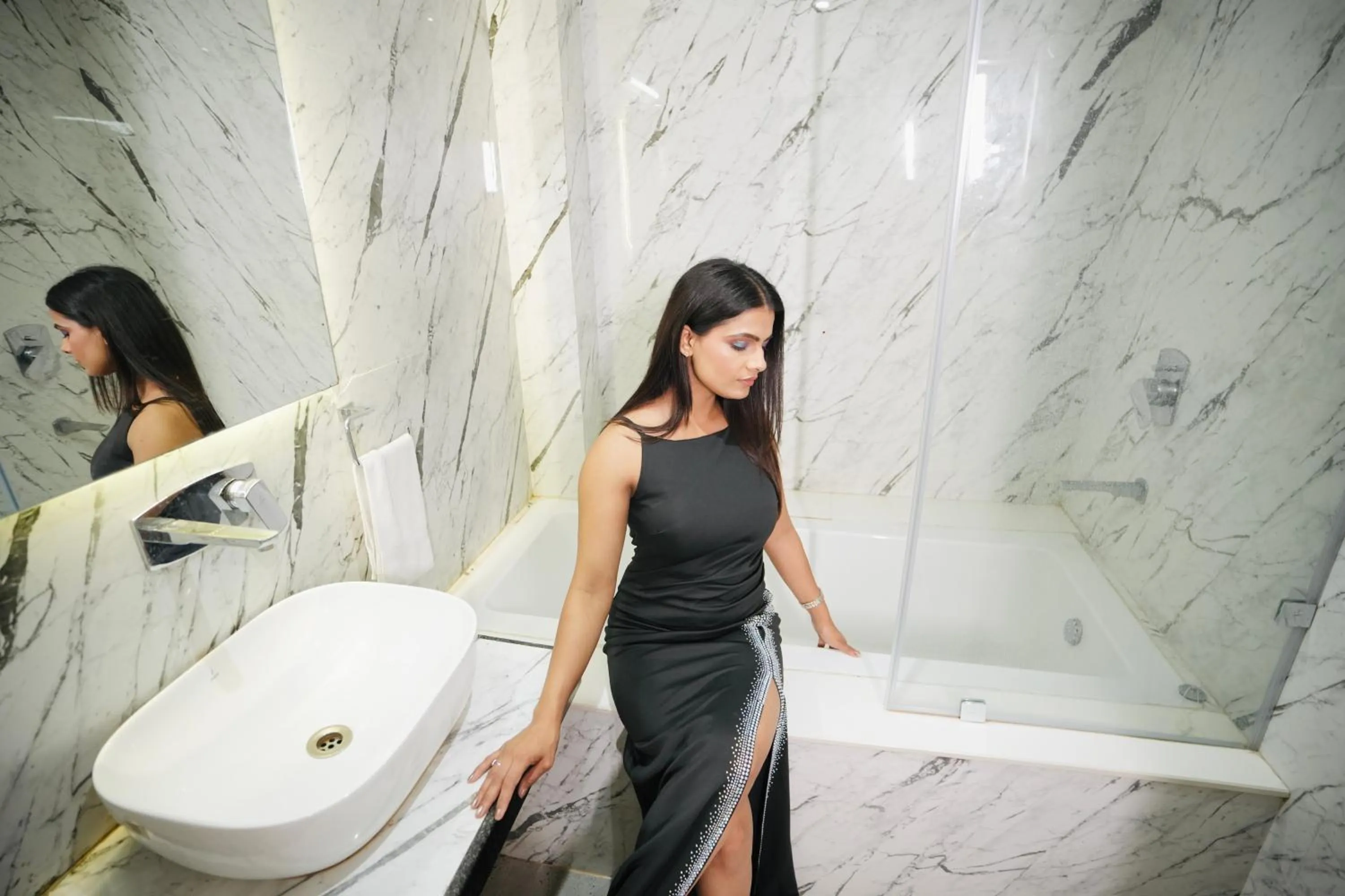 Bathroom in Hotel Pradeep Star Inn