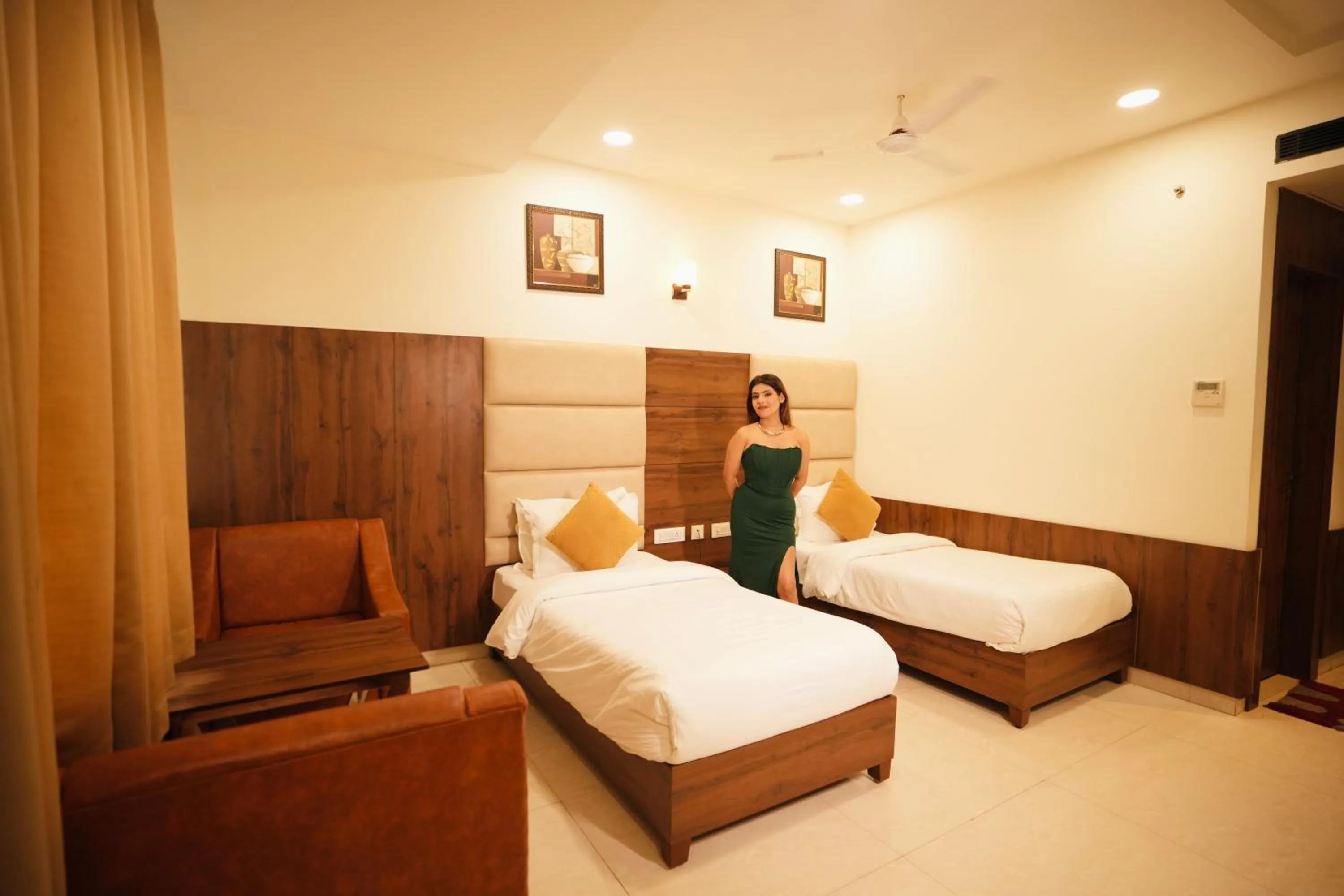 Bedroom, Bed in Hotel Pradeep Star Inn