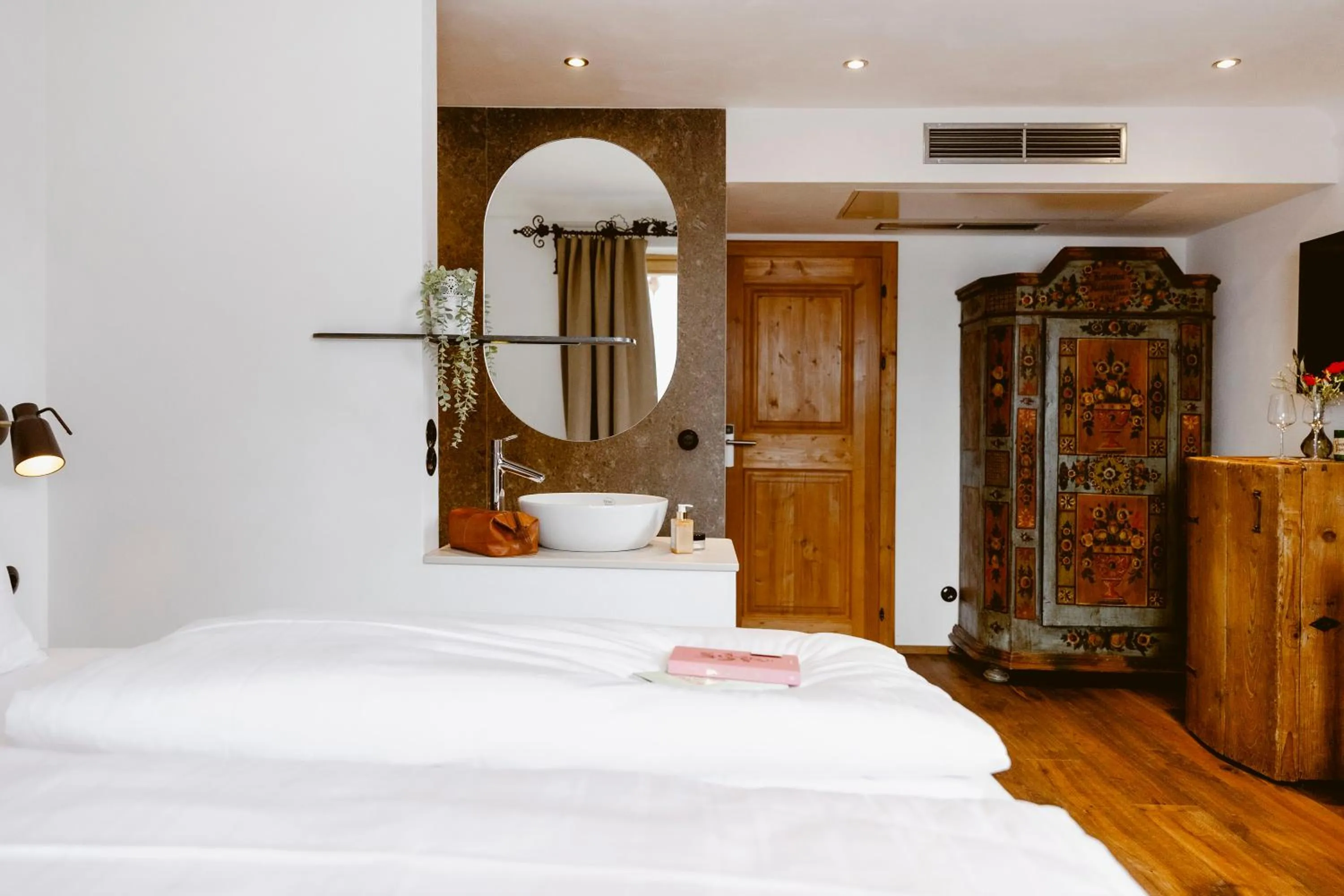 Bed in Seehotel Berau