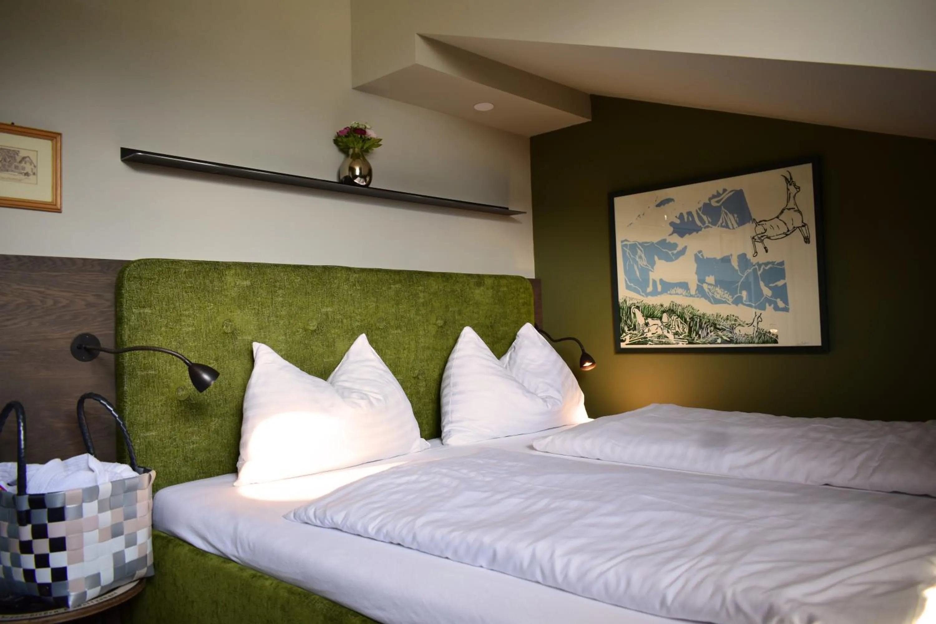 Bed in Seehotel Berau