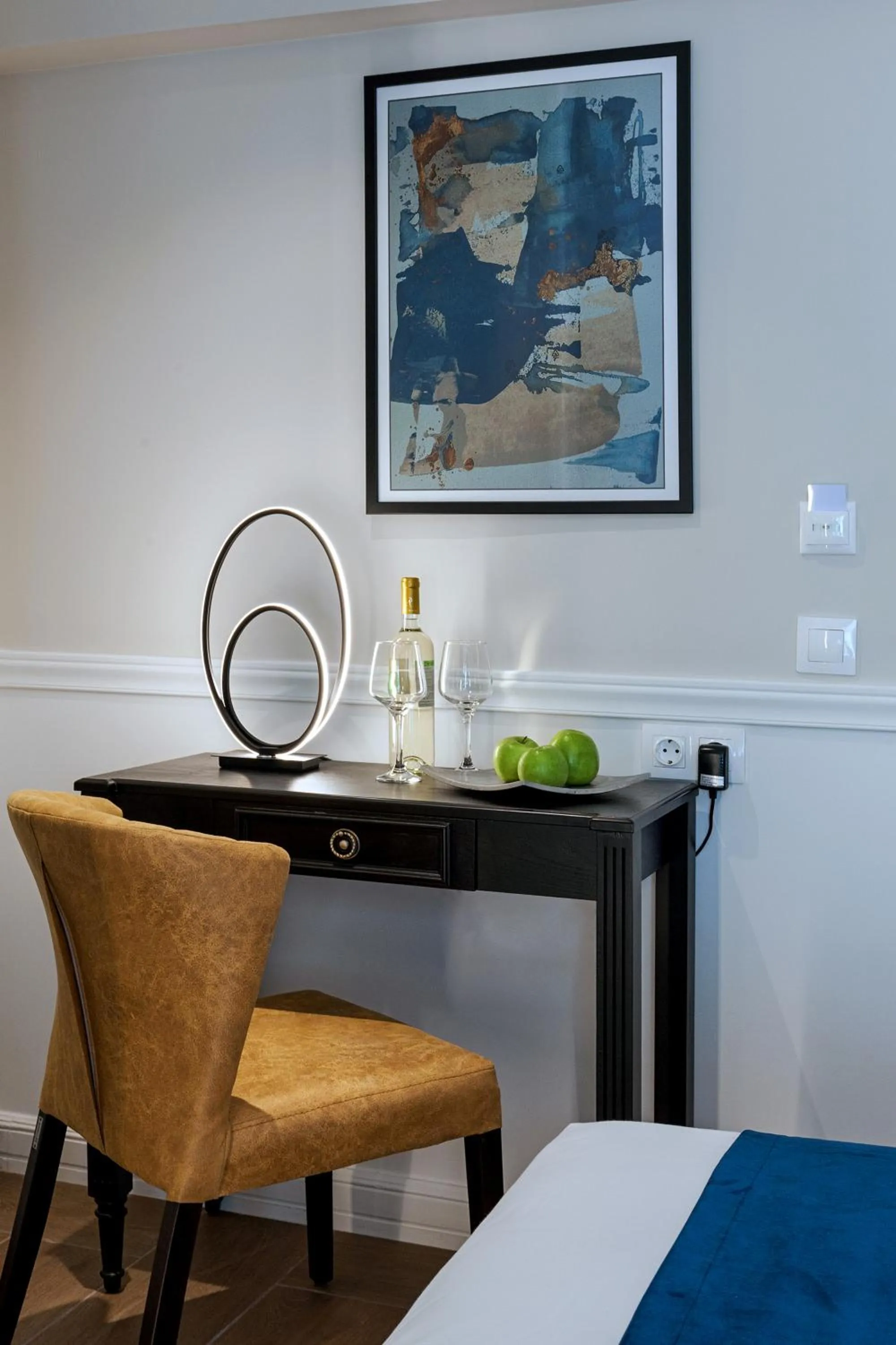 Seating area, Bed in Classic Hotel by Athens Prime Hotels