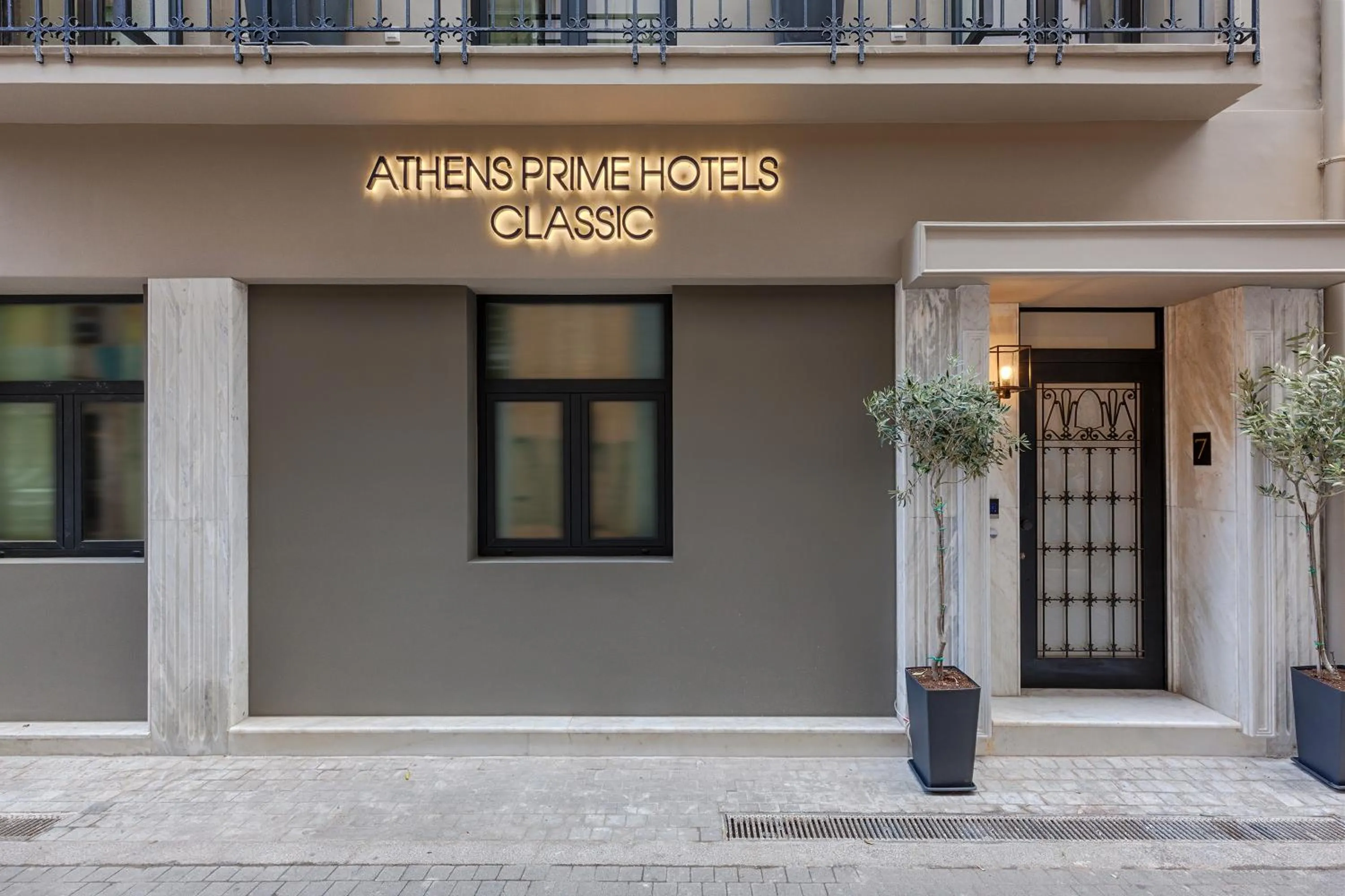 Facade/entrance in Classic Hotel by Athens Prime Hotels
