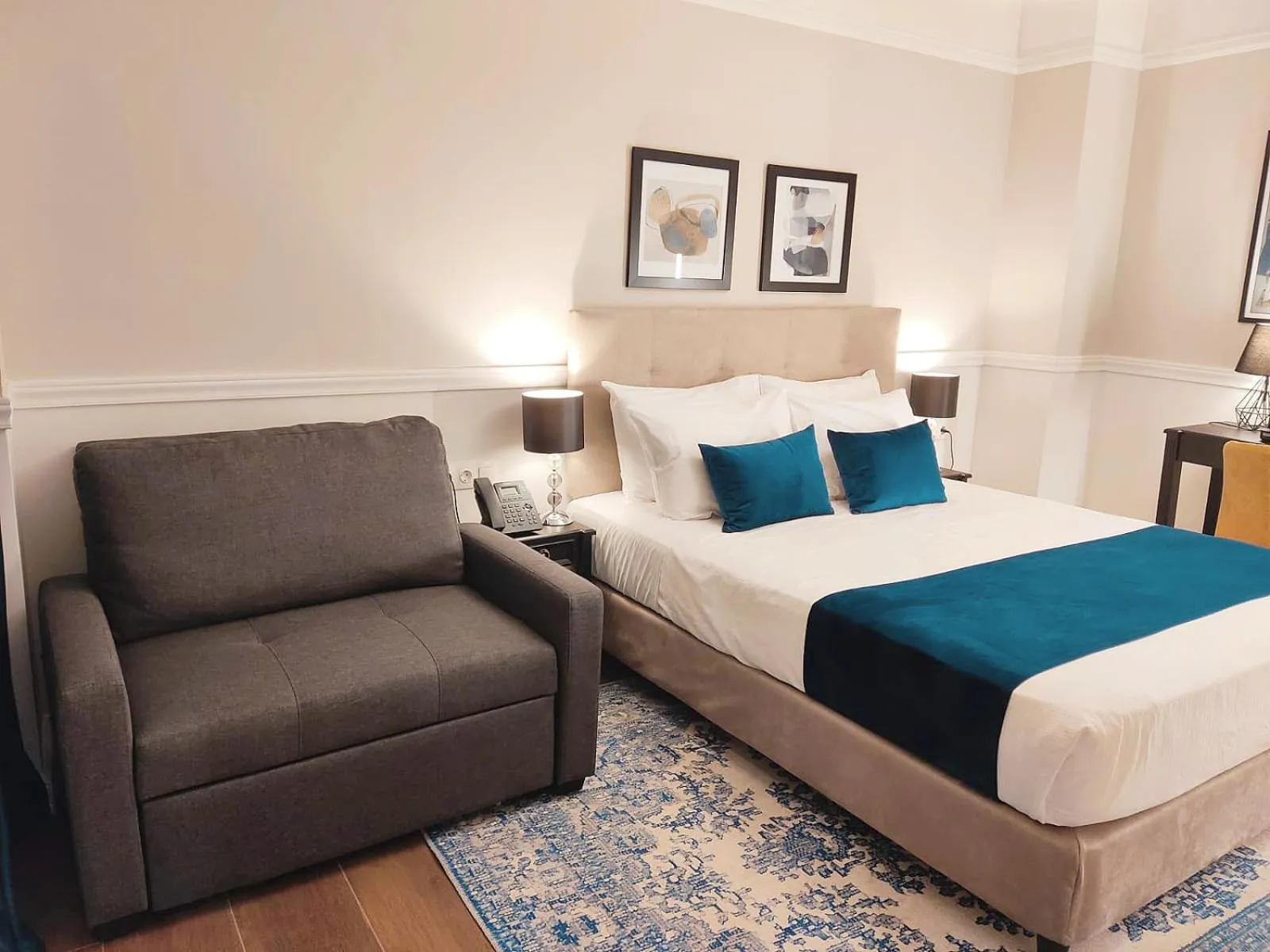 Bed in Classic Hotel by Athens Prime Hotels