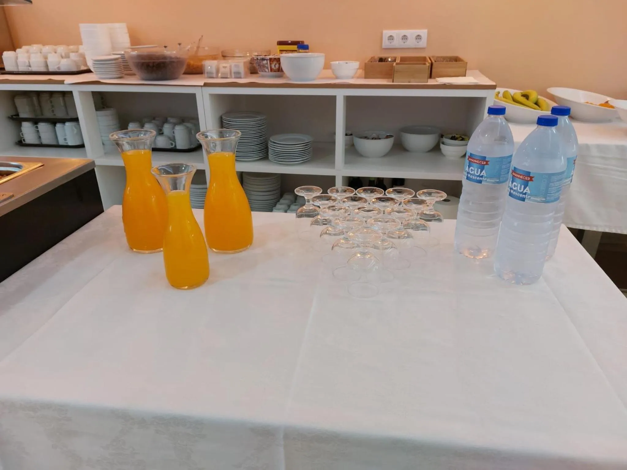 Buffet breakfast in Hotel Coroa de Fátima