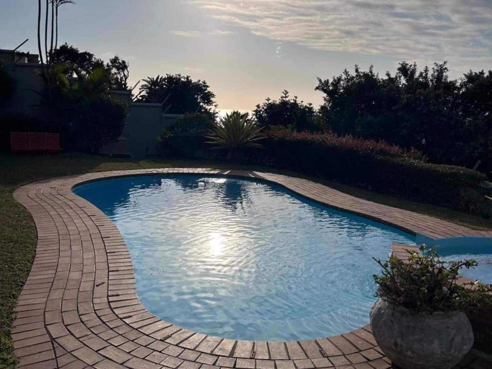 Swimming pool in Waves of Mercy