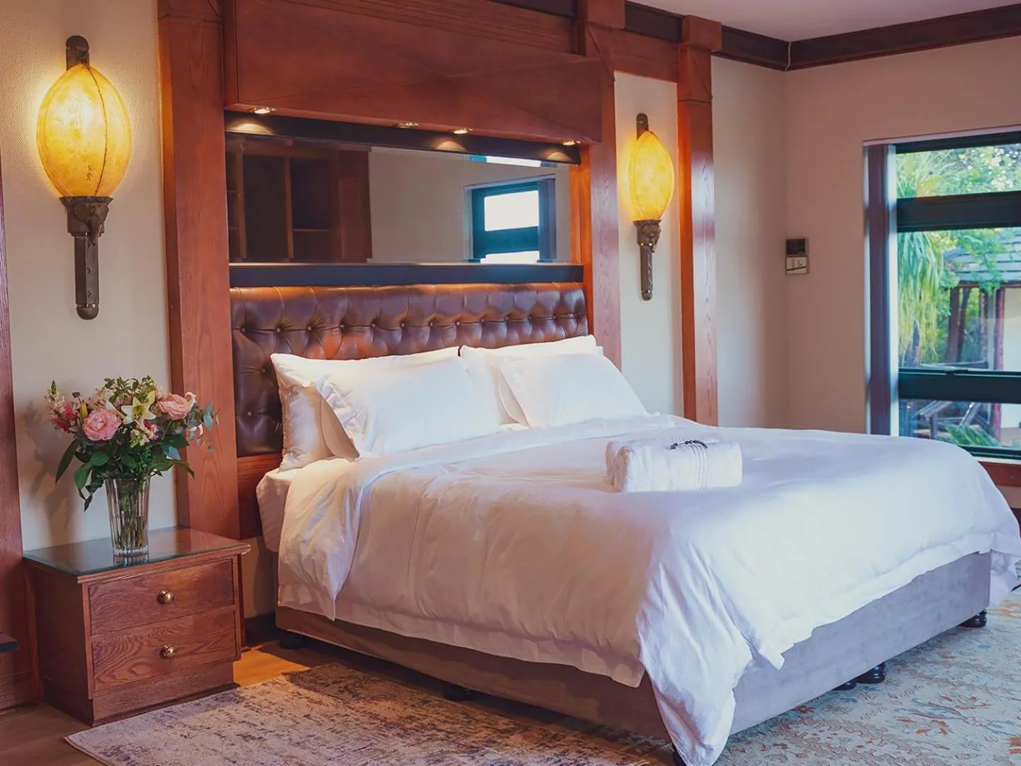 Bed in Cussonia Country Home