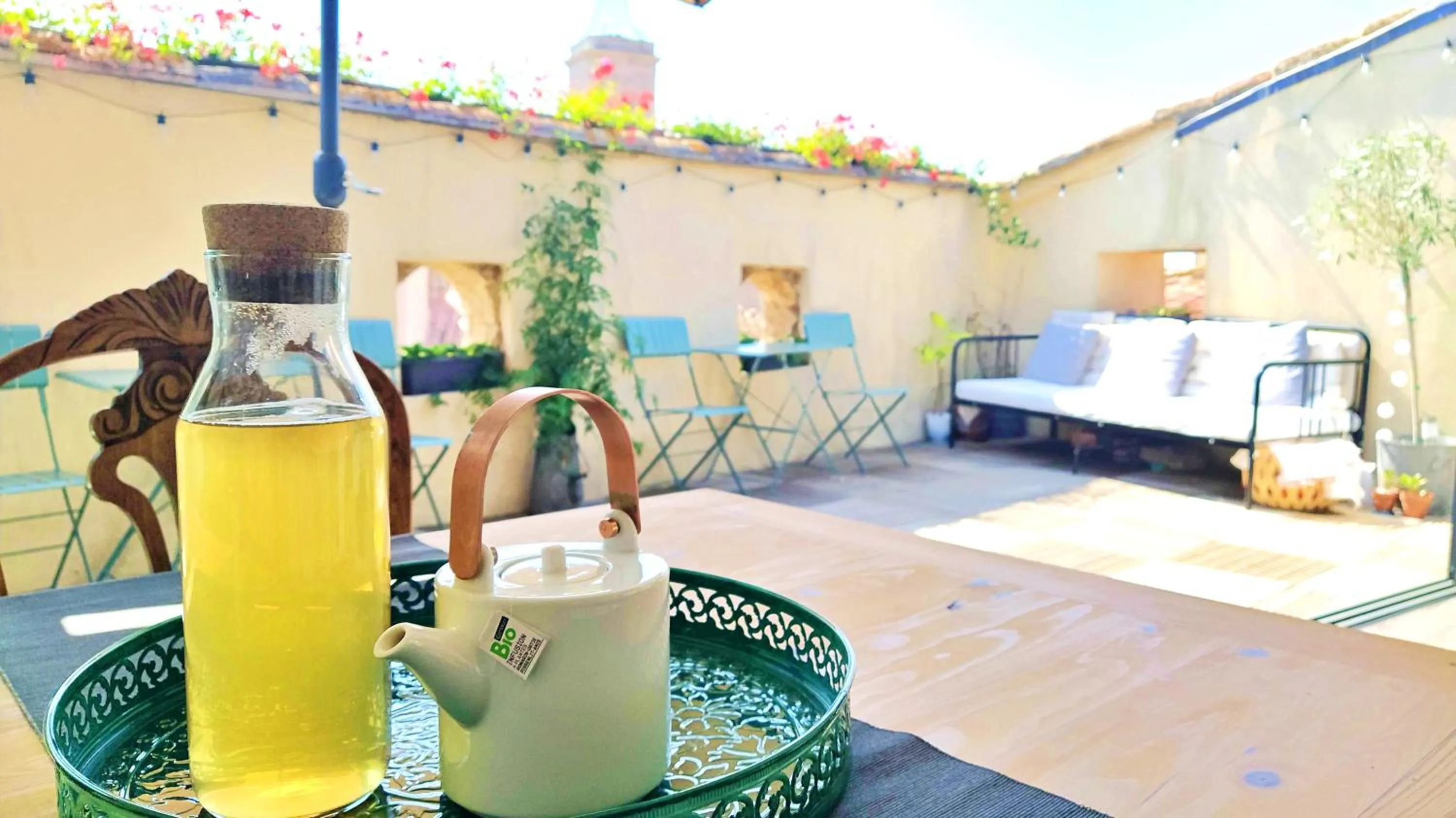 Balcony/Terrace in Le Prince - Maison d'hôtes