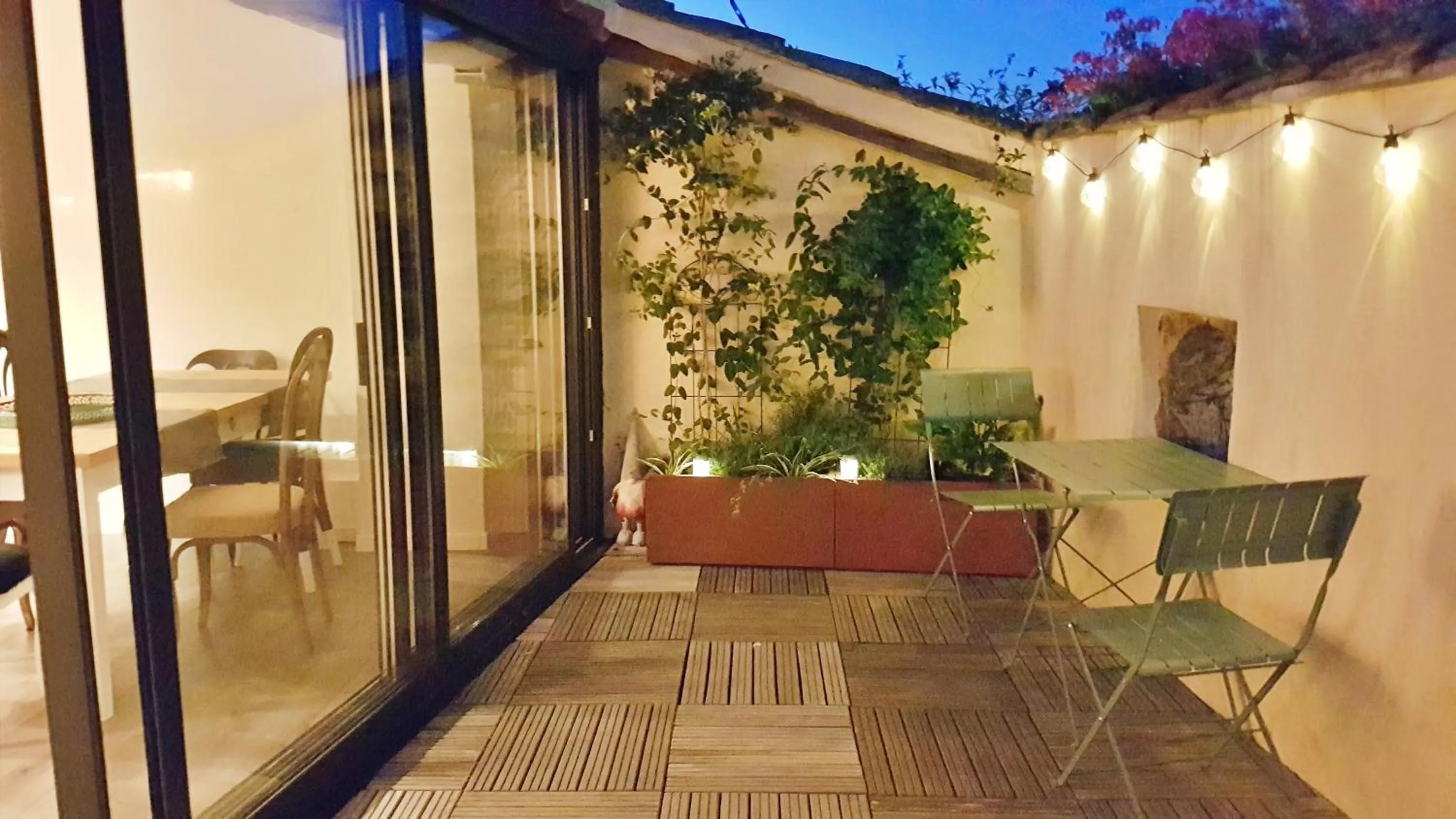 Patio in Le Prince - Maison d'hôtes