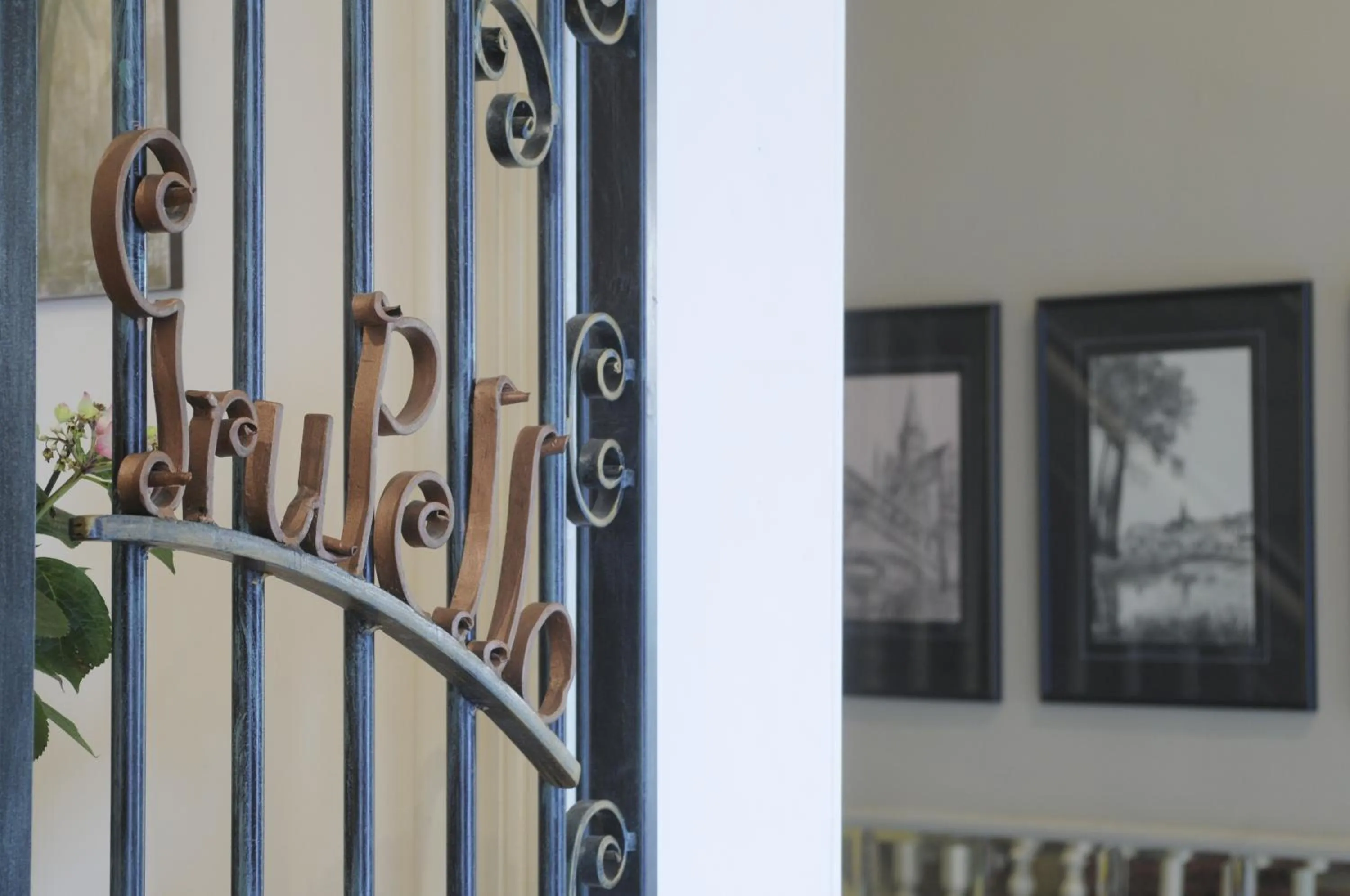 Decorative detail in Hotel Grupello