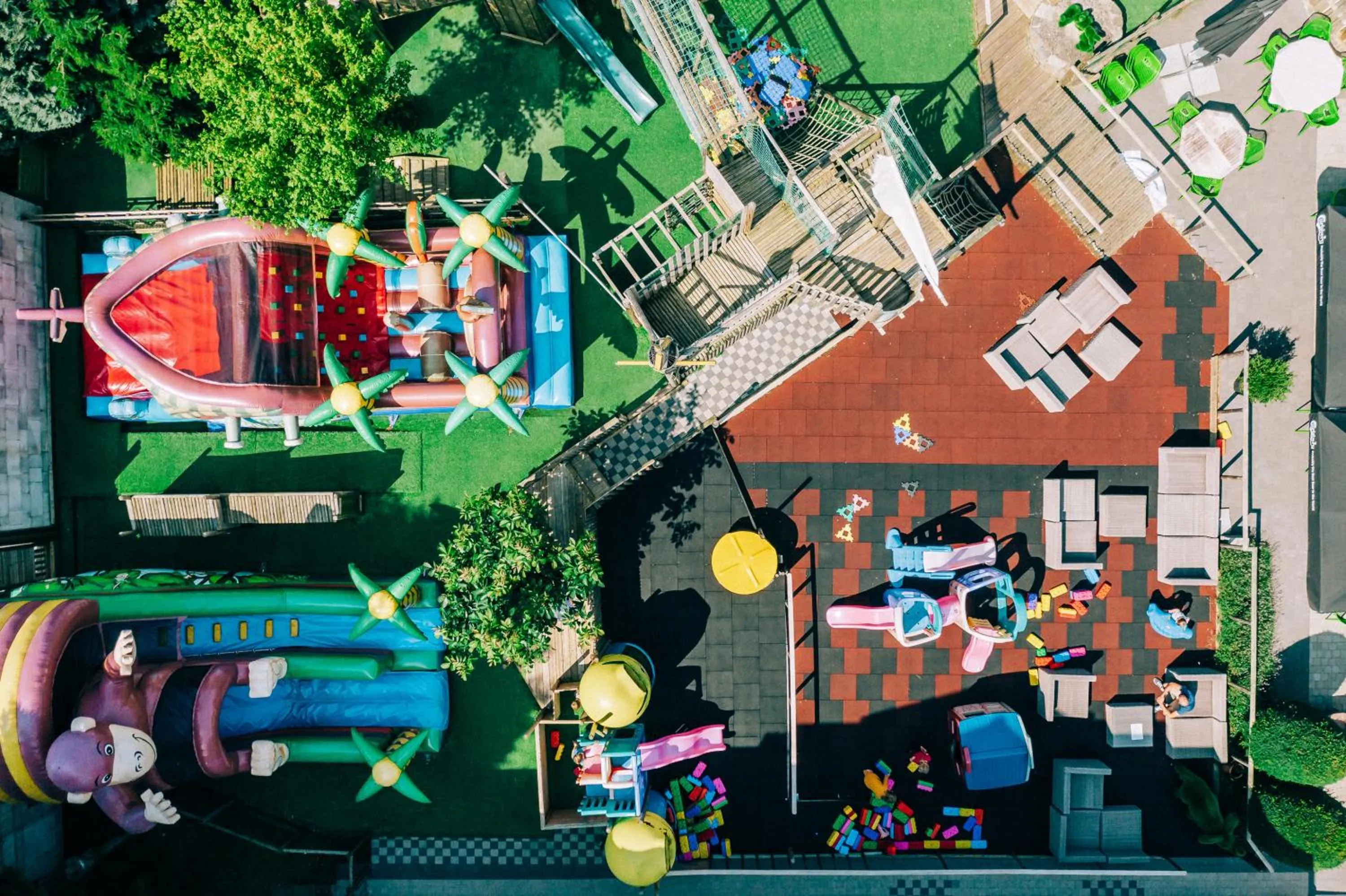 Children play ground in Hotel De Kalvaar