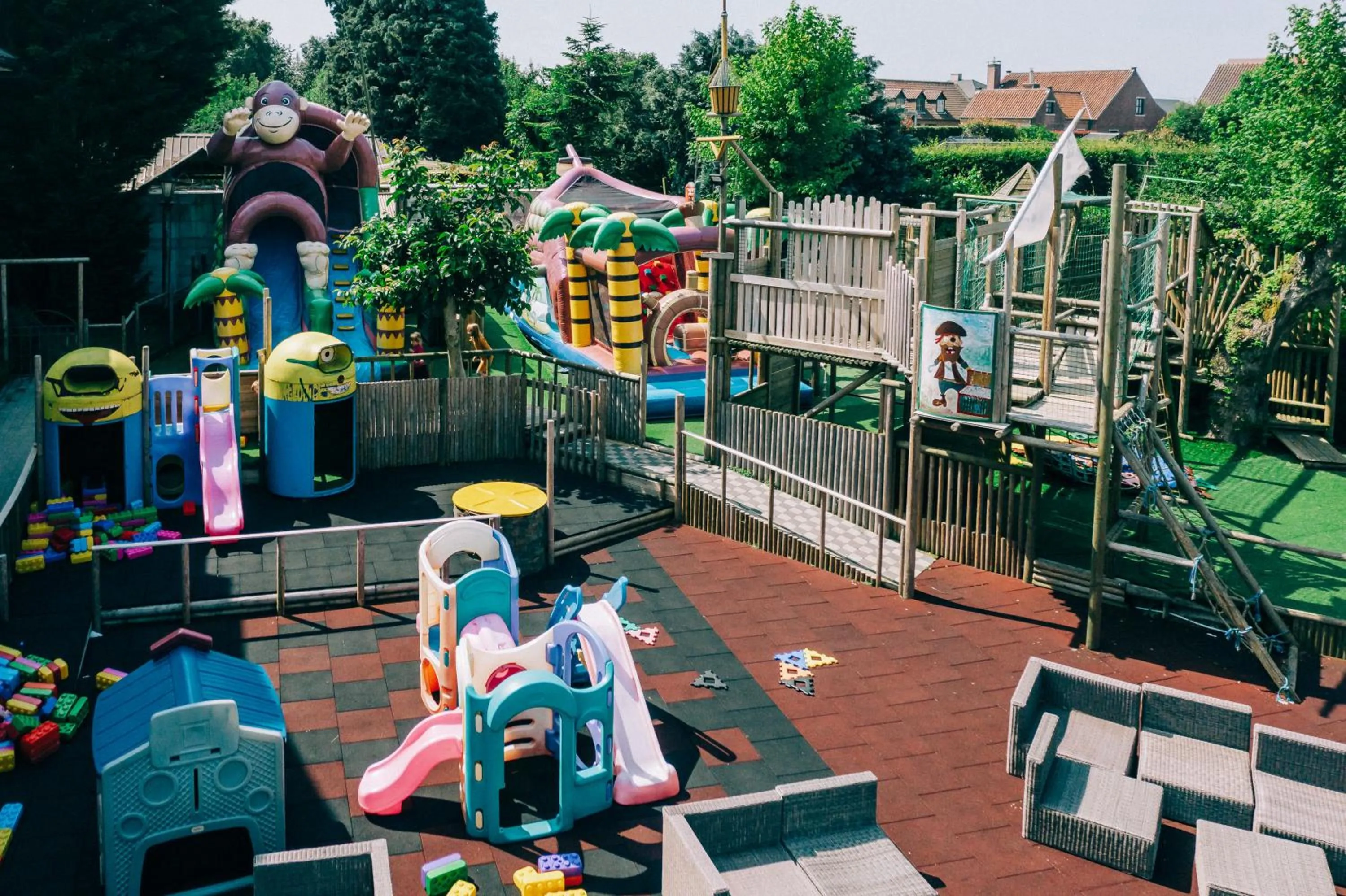Children play ground in Hotel De Kalvaar