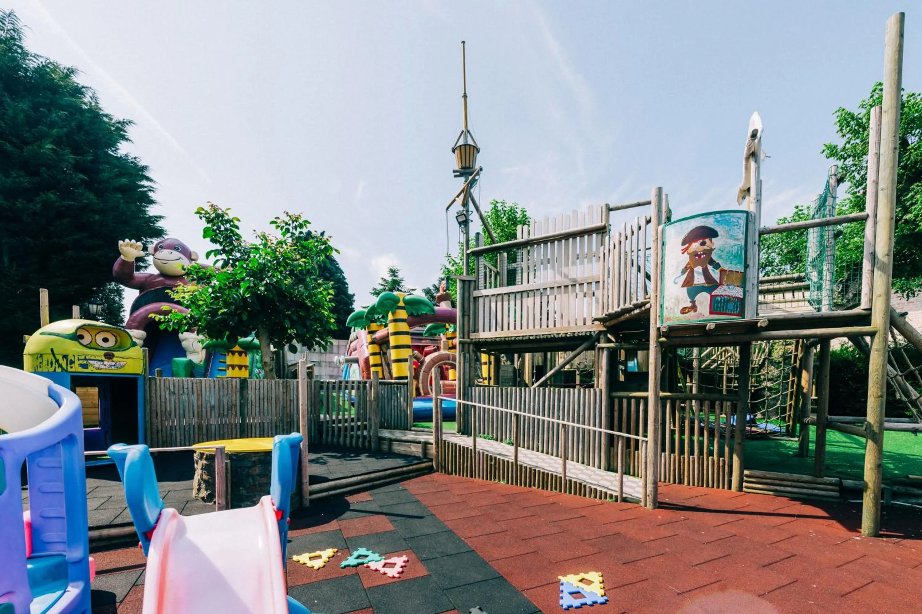 Children play ground in Hotel De Kalvaar