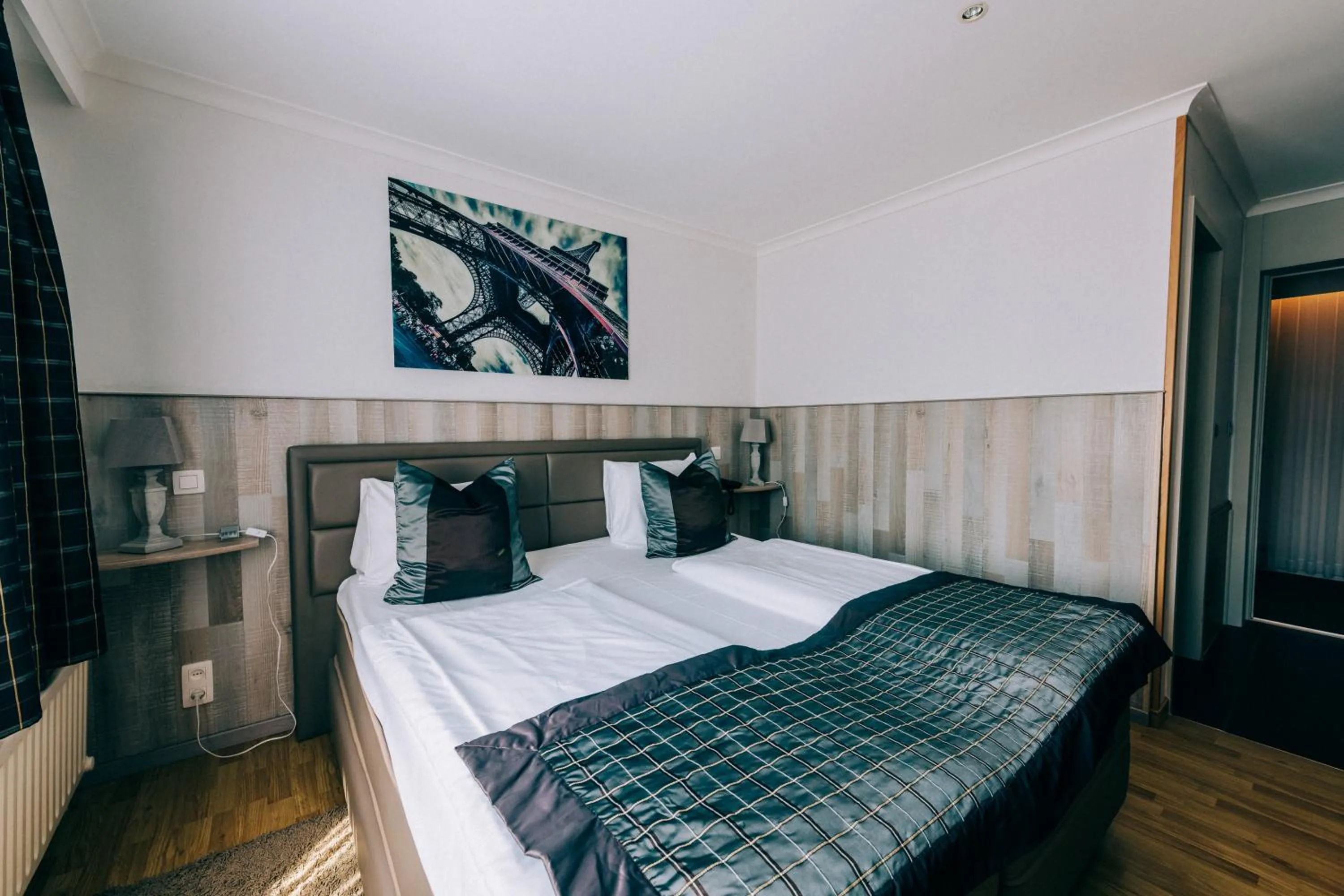 Bed in Hotel De Kalvaar