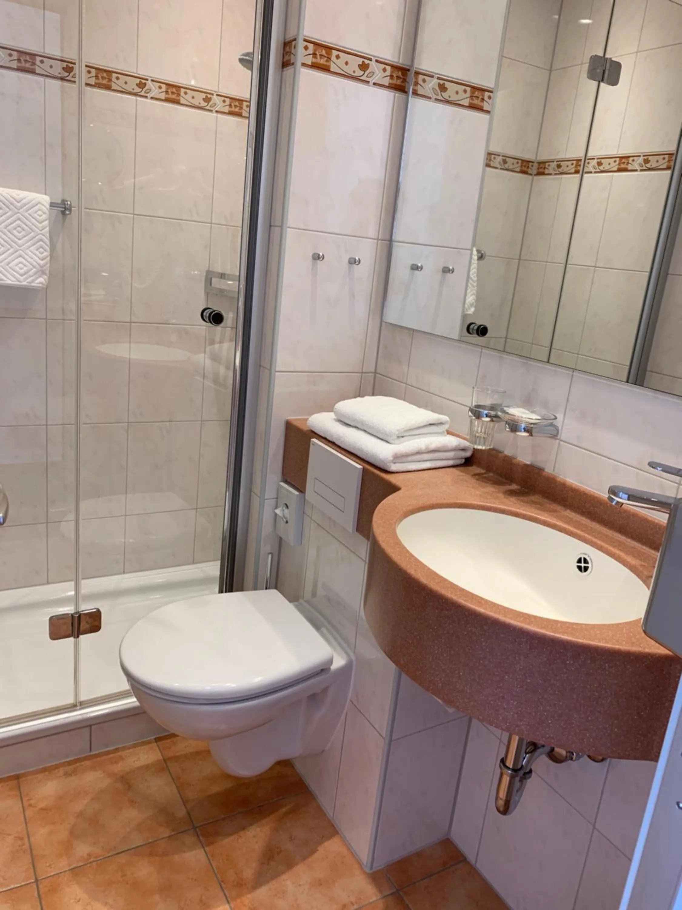 Bathroom in Hotel Haus am Hochwald