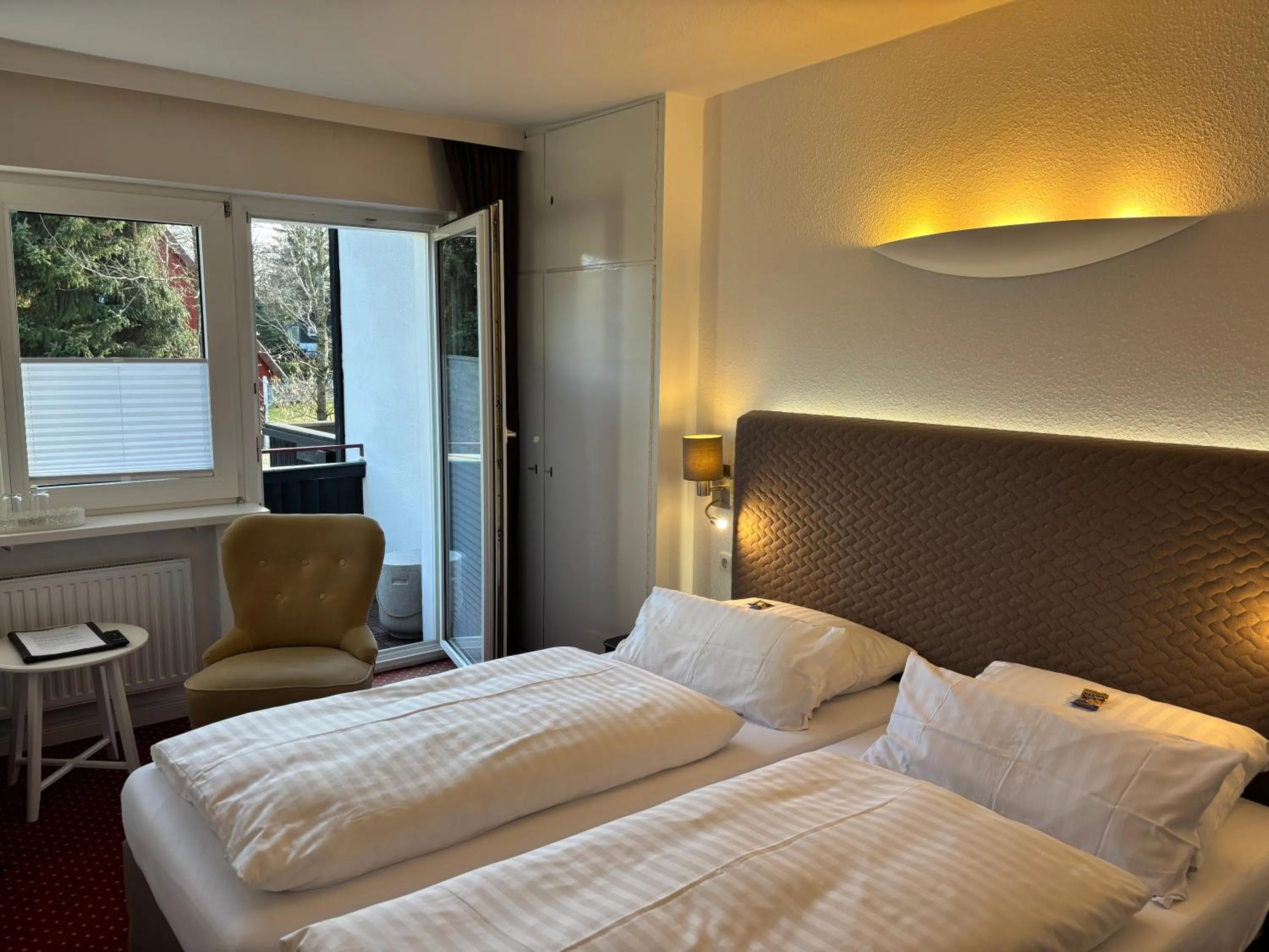 Bed in Hotel Haus am Hochwald