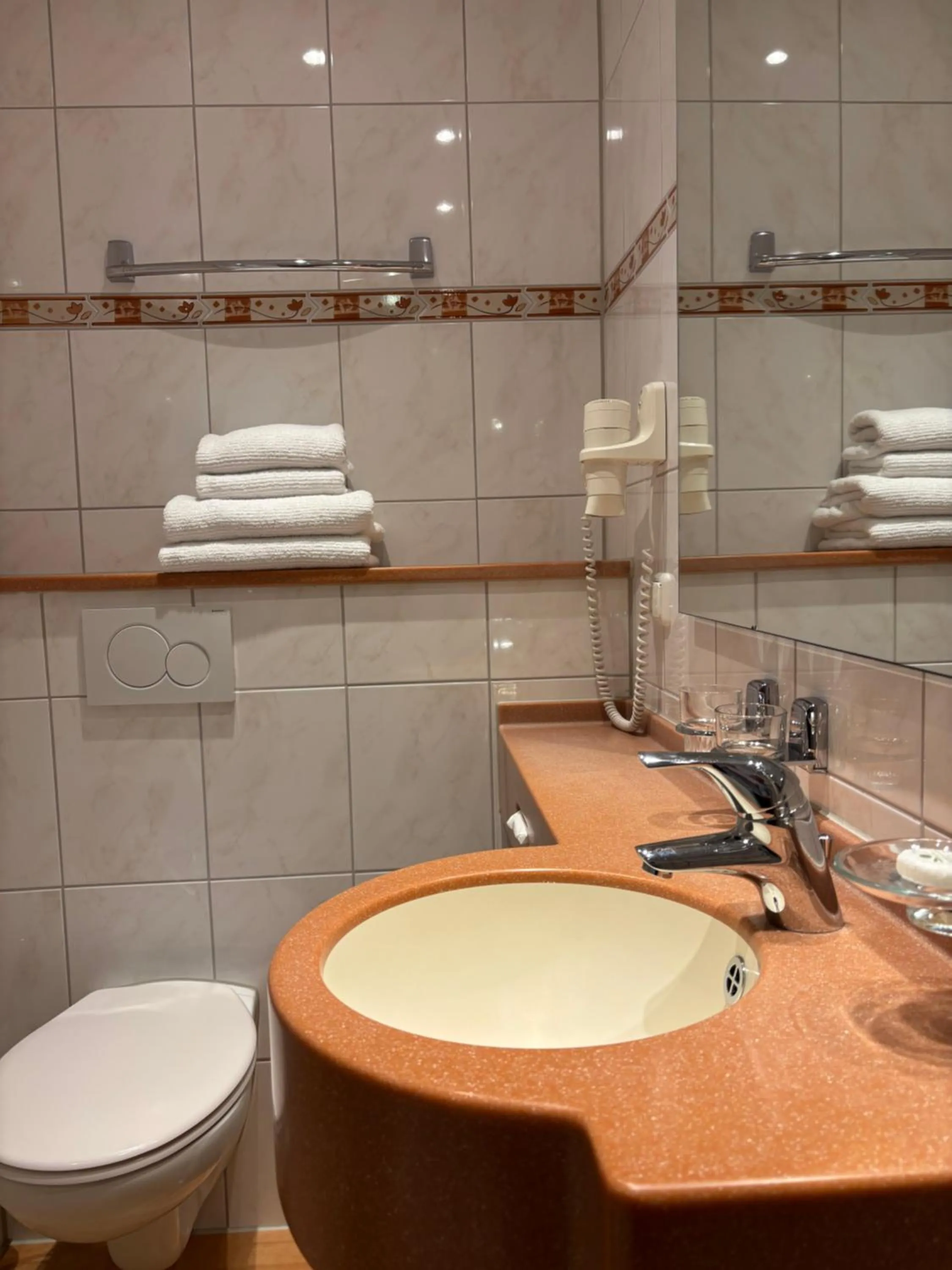 Bathroom in Hotel Haus am Hochwald