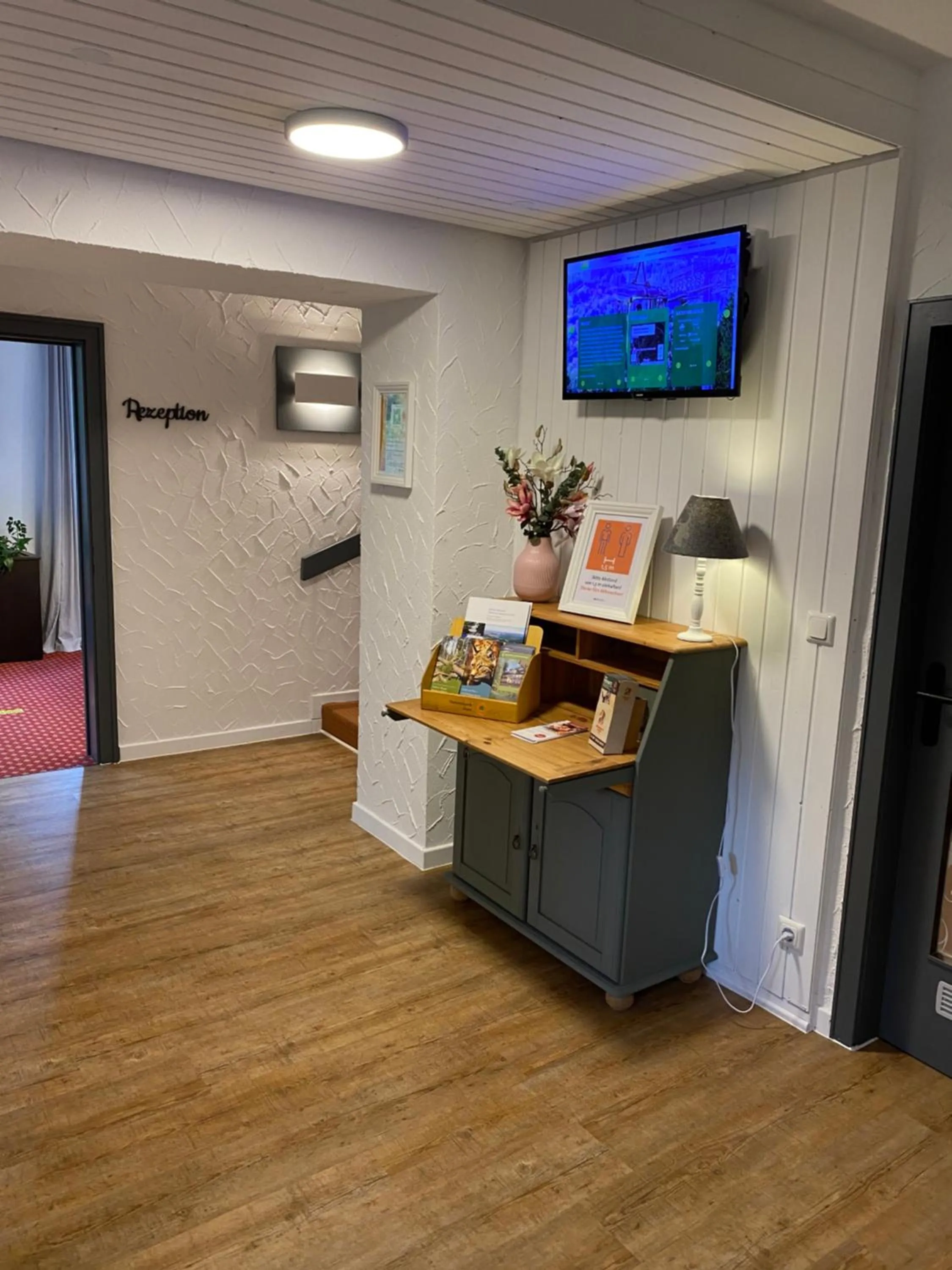 Lobby or reception in Hotel Haus am Hochwald