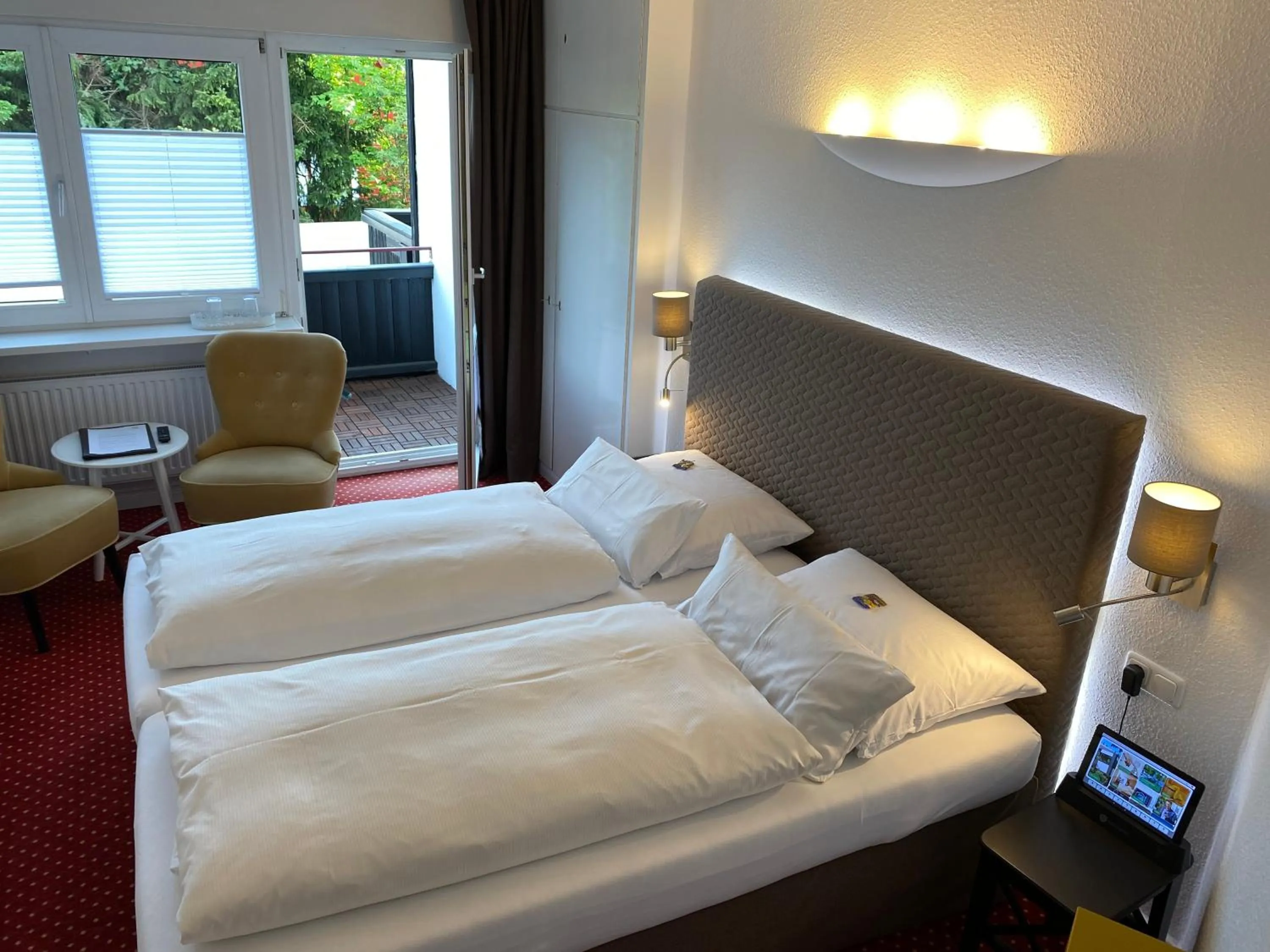 Bed in Hotel Haus am Hochwald