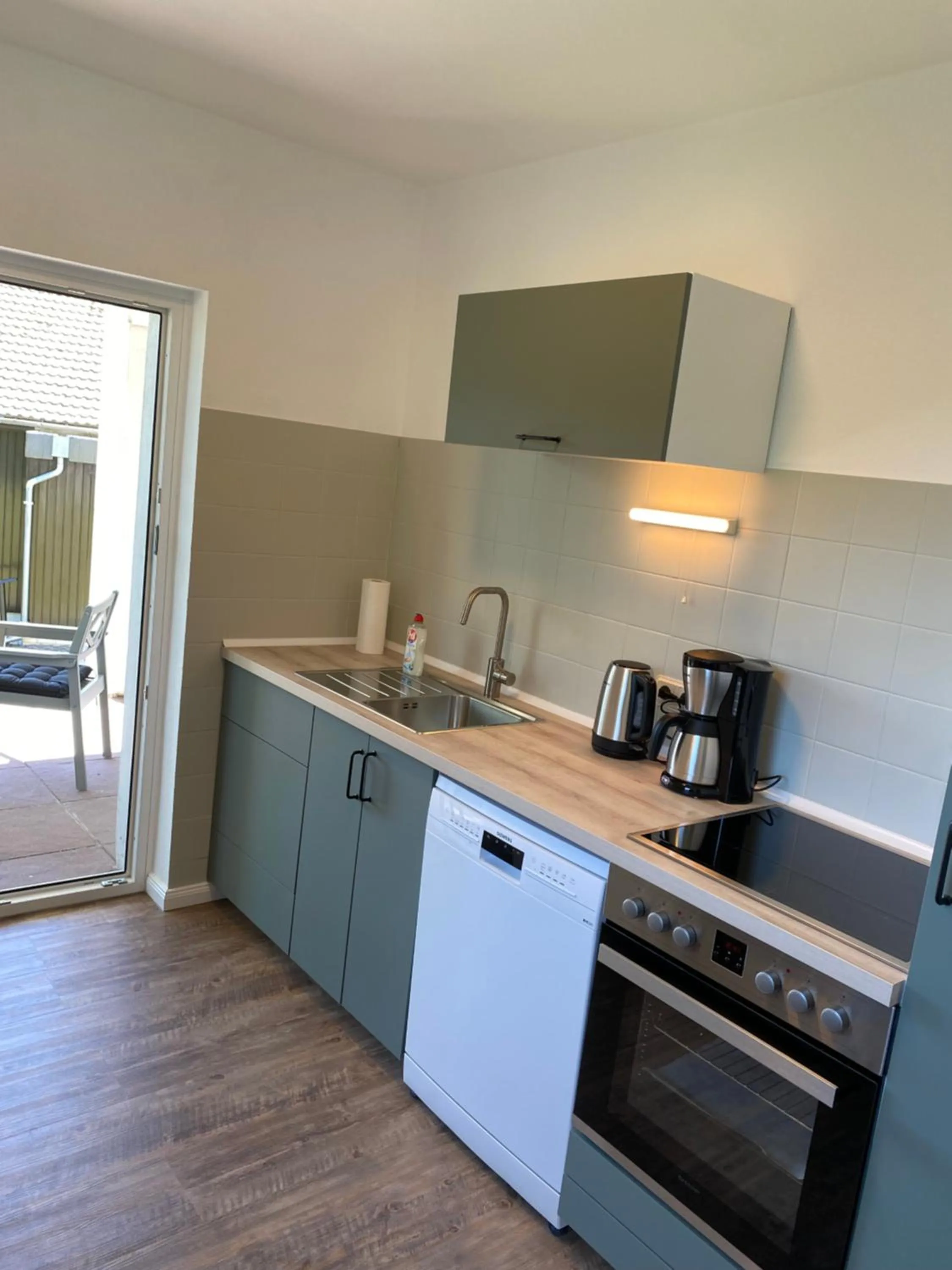 Kitchen or kitchenette in Hotel Haus am Hochwald