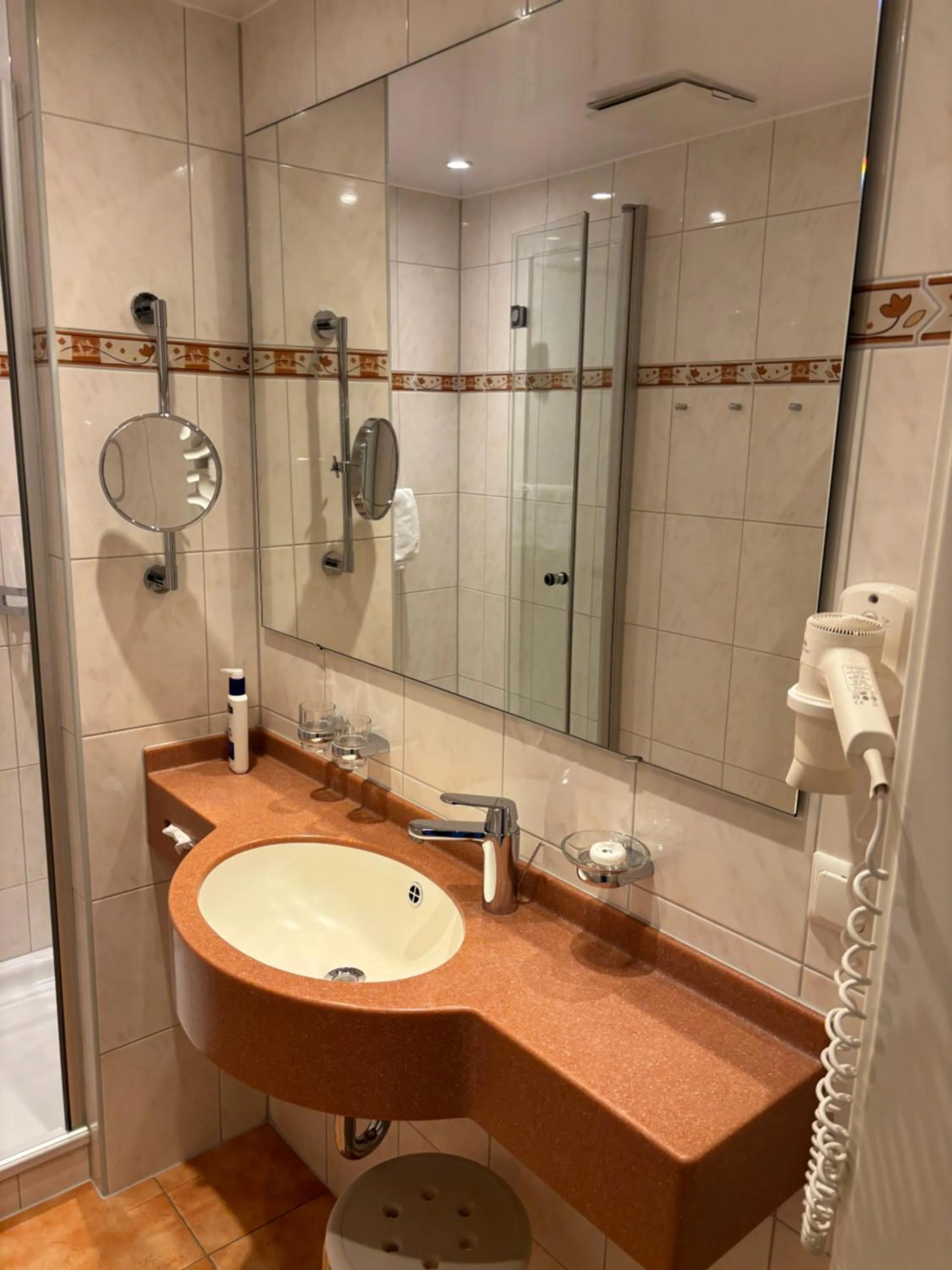 Bathroom in Hotel Haus am Hochwald