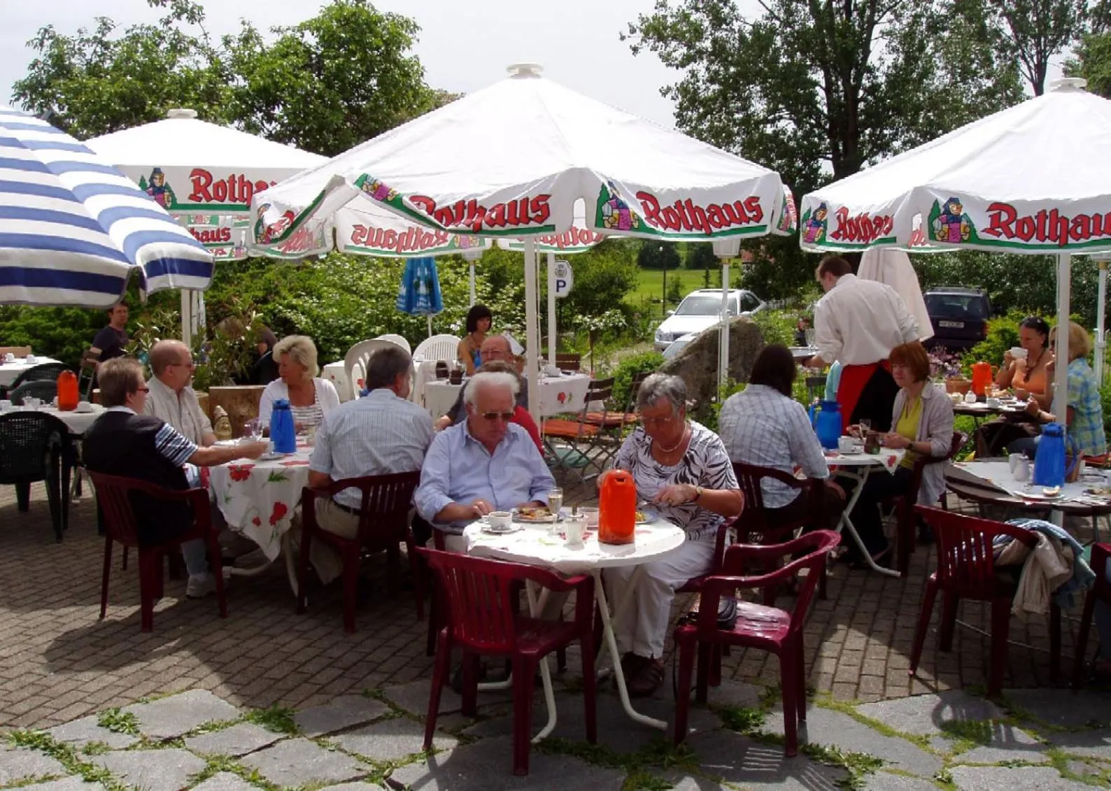 Patio in Hotel Das Landhaus