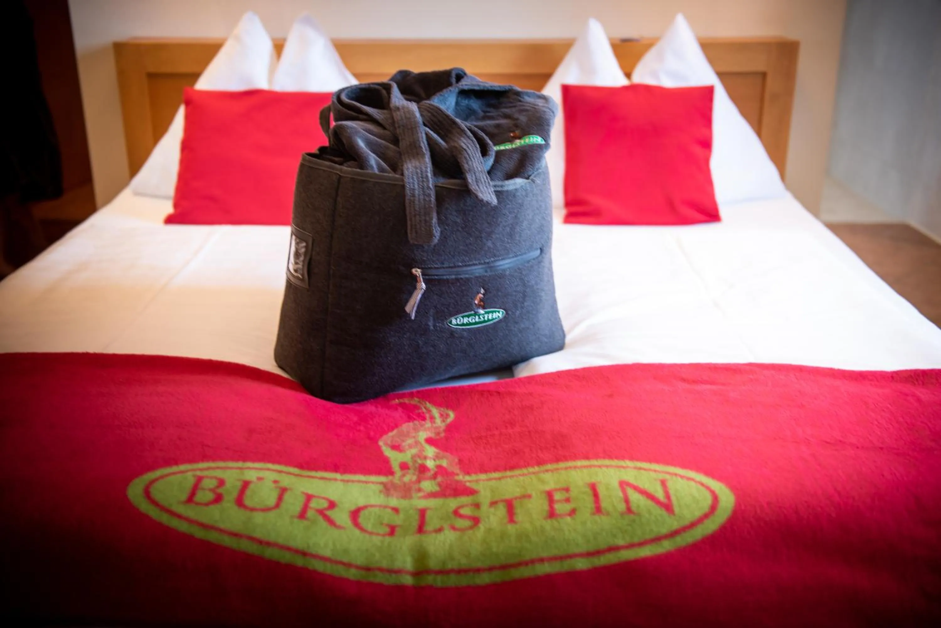 Bed in Hotel Bürglstein