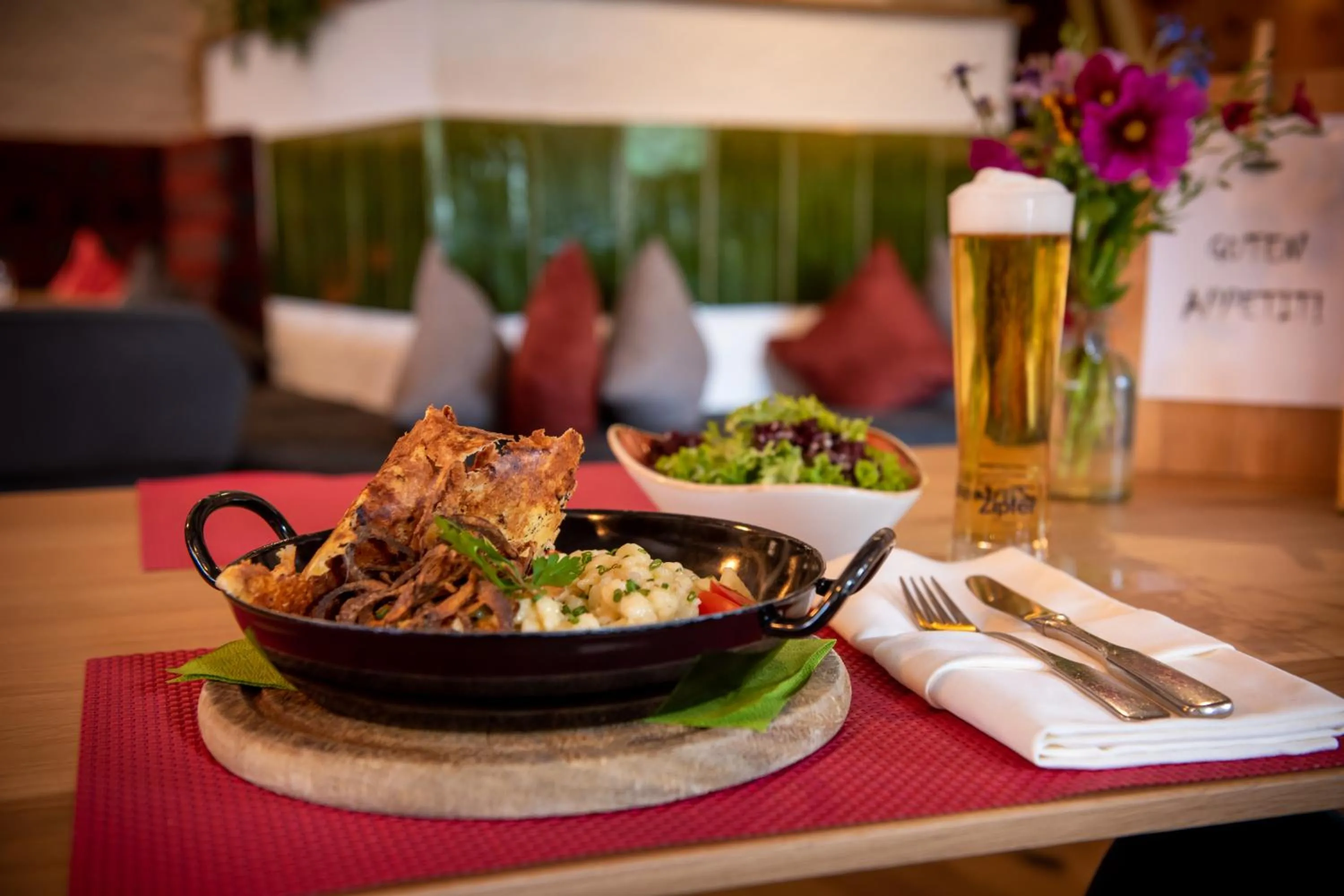 Food and drinks in Hotel Bürglstein