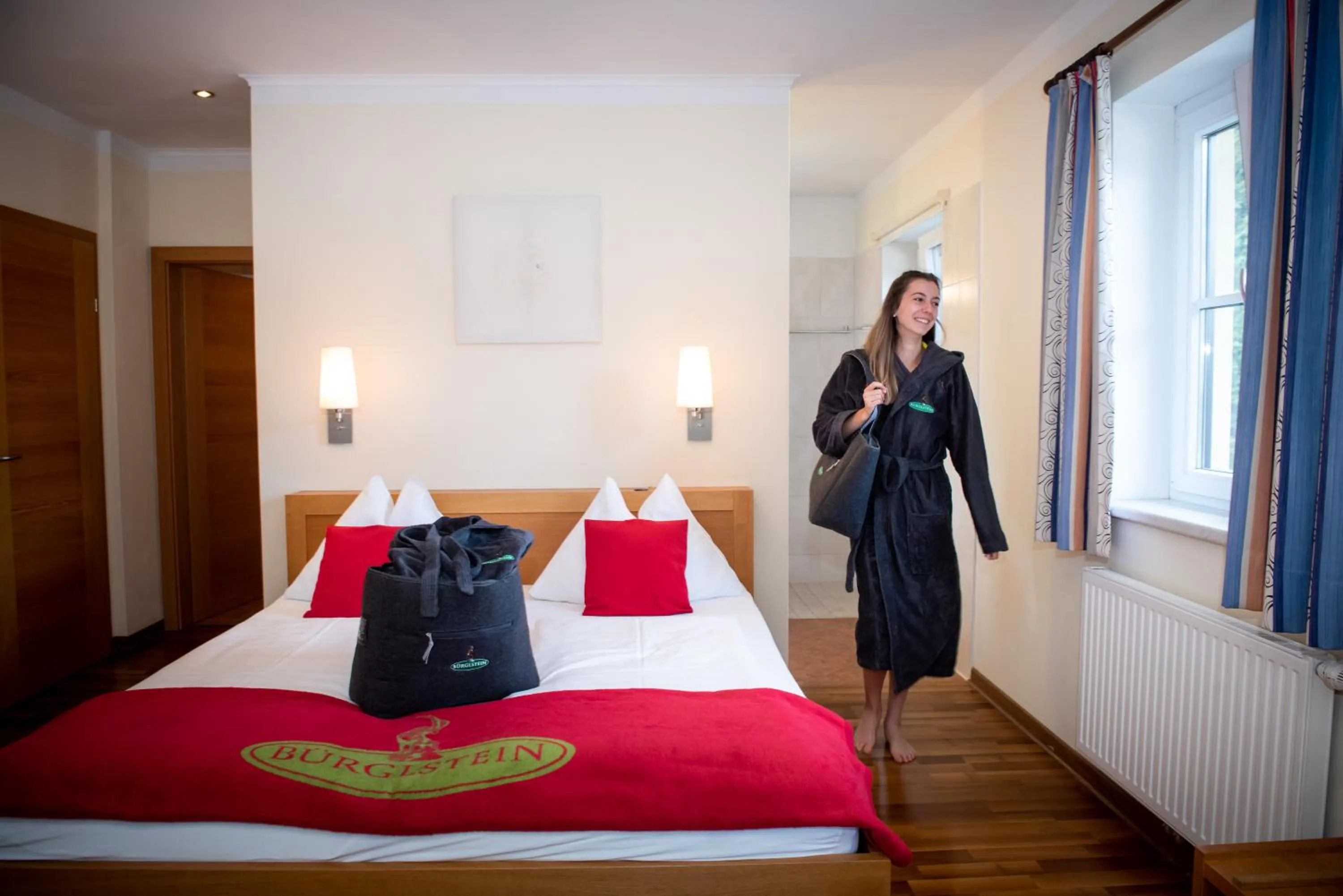Bed in Hotel Bürglstein