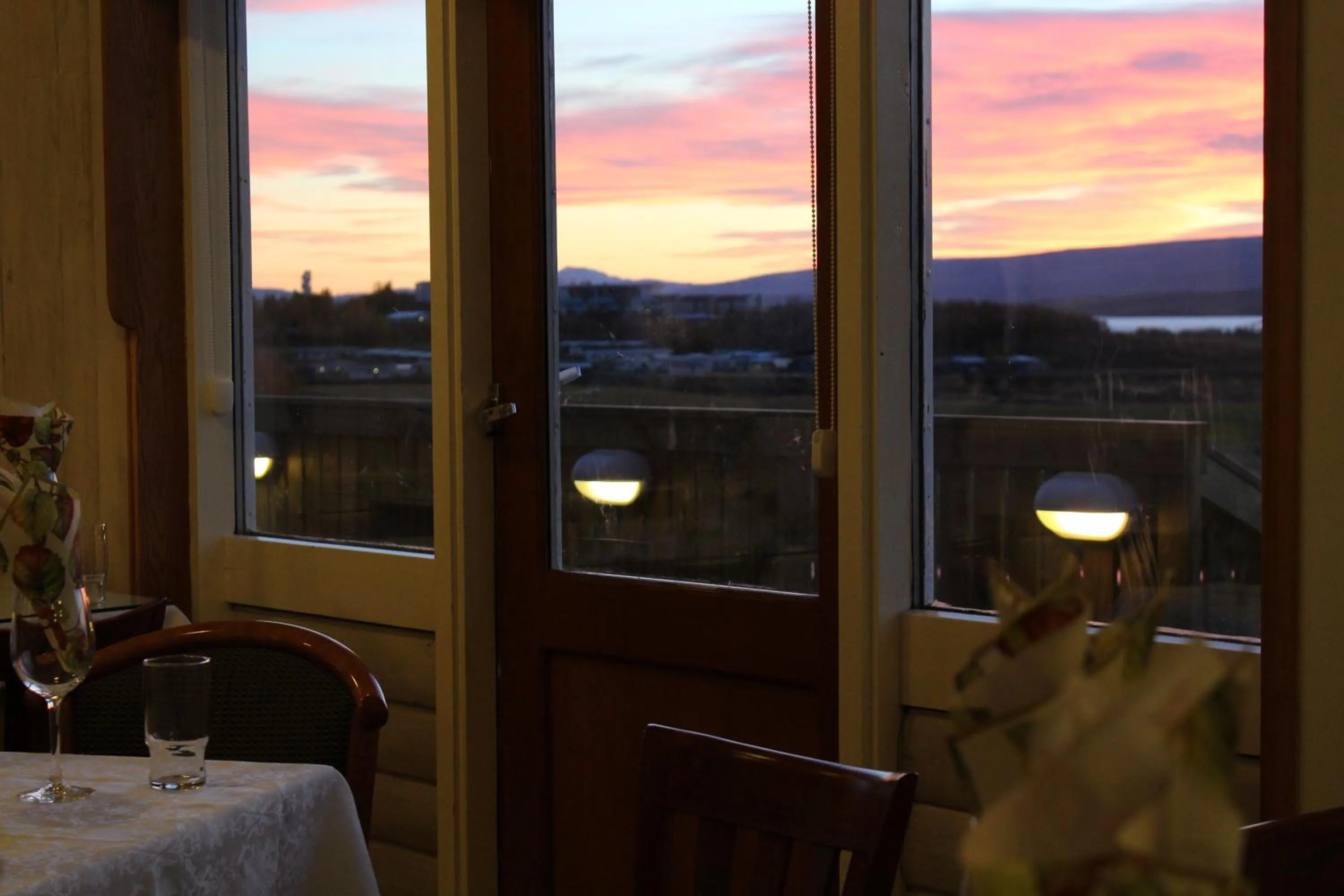 Restaurant/places to eat in Hótel Eyvindará