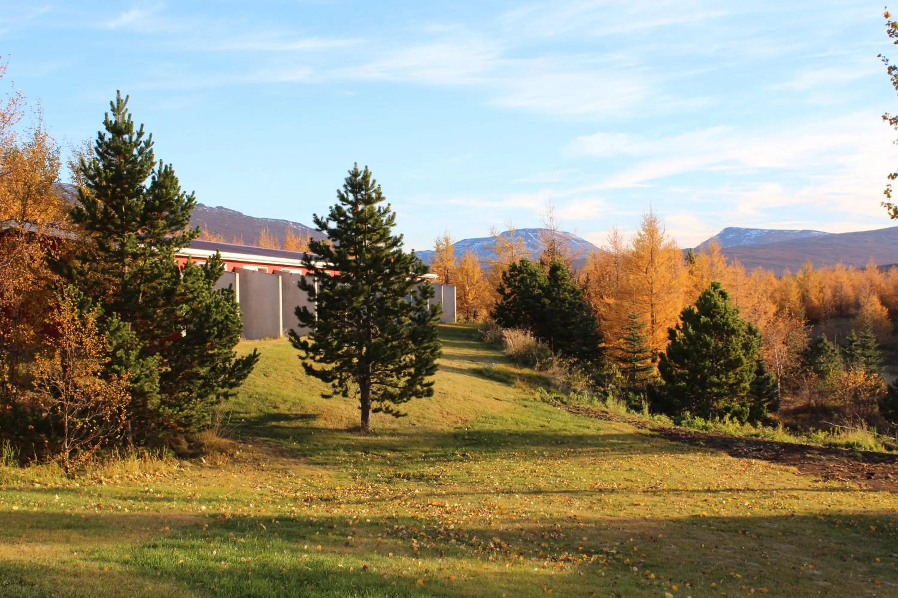 Facade/entrance in Hótel Eyvindará