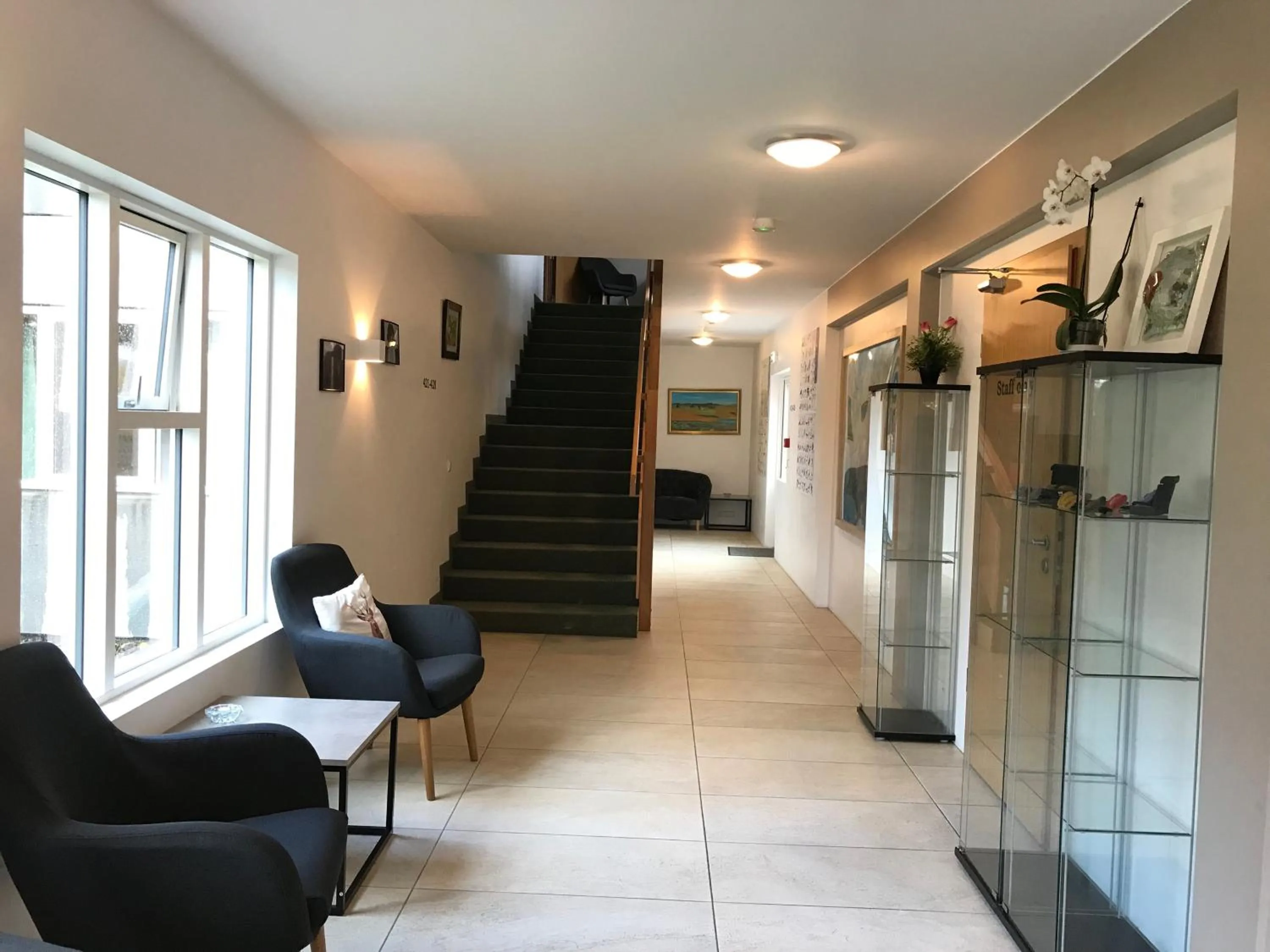 Lobby or reception in Hótel Eyvindará