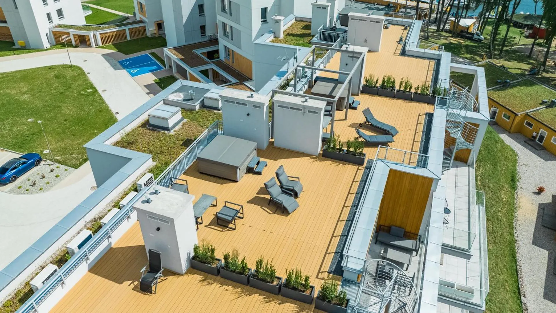 View (from property/room) in Apartamenty Stranda Residence nad jeziorem Mazury Holiday