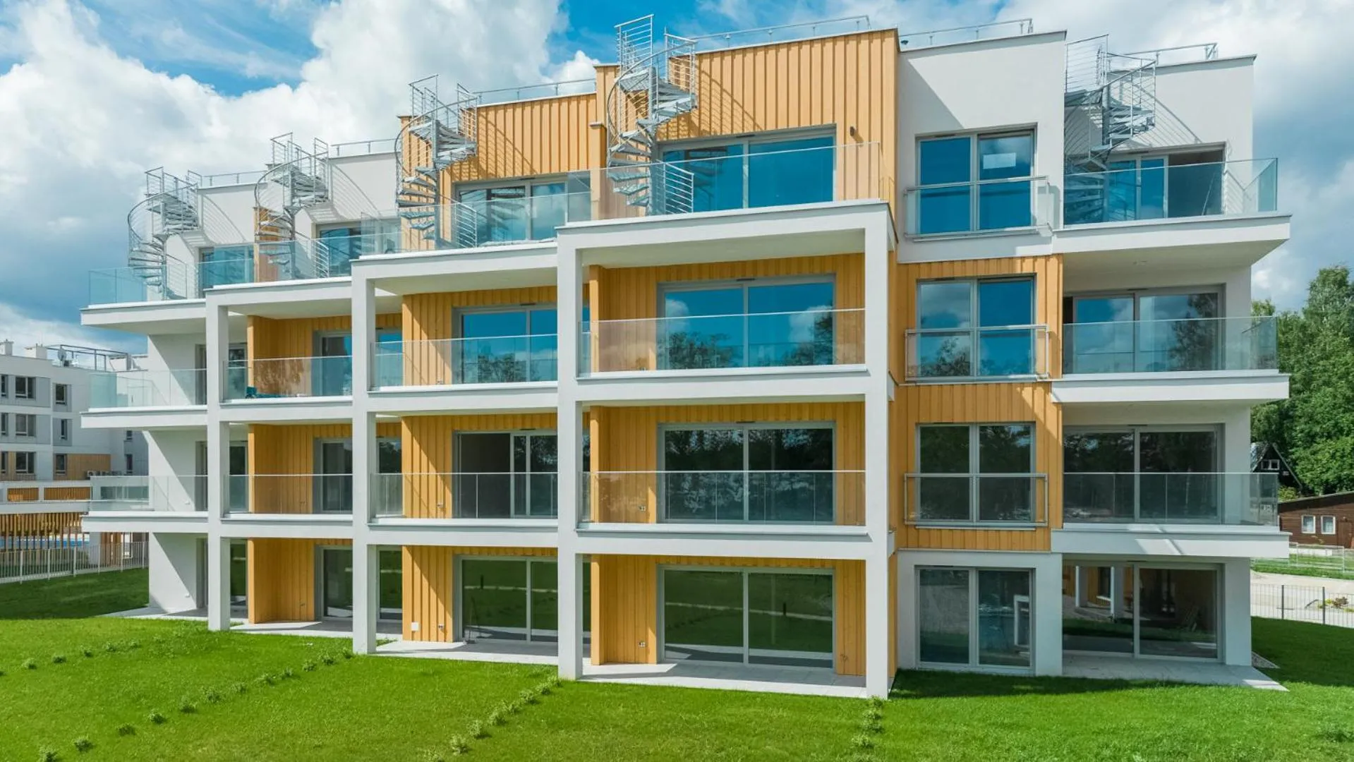 Property building in Apartamenty Stranda Residence nad jeziorem Mazury Holiday