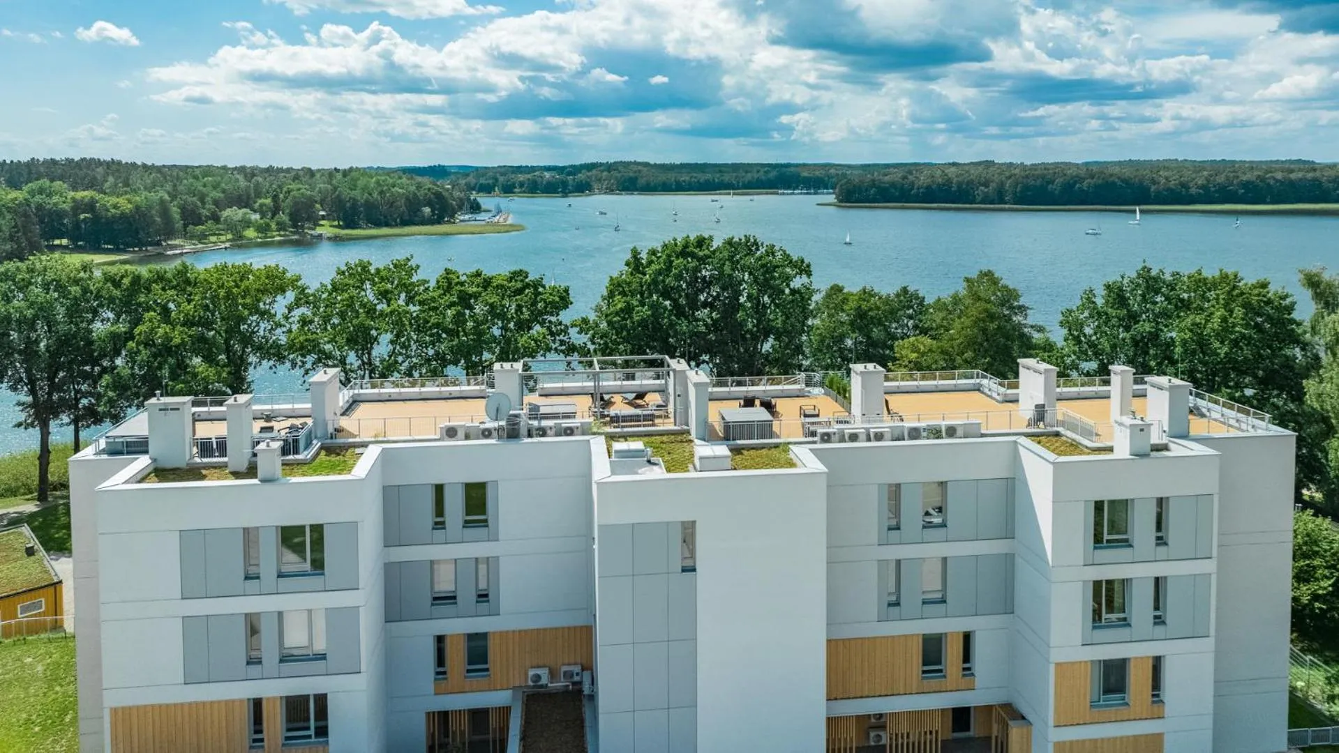 View (from property/room) in Apartamenty Stranda Residence nad jeziorem Mazury Holiday