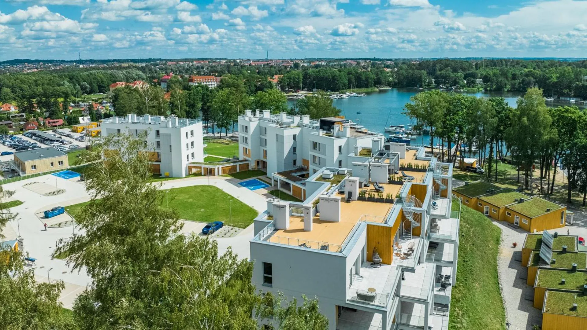 Property building in Apartamenty Stranda Residence nad jeziorem Mazury Holiday