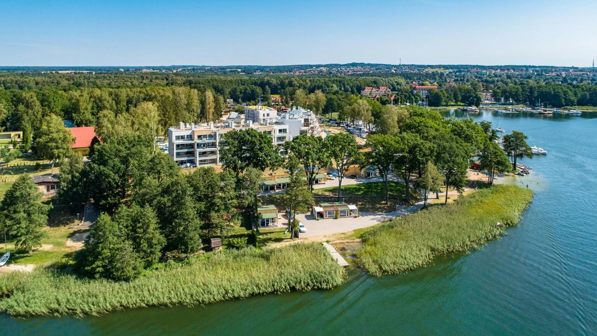 Property building in Apartamenty Stranda Residence nad jeziorem Mazury Holiday