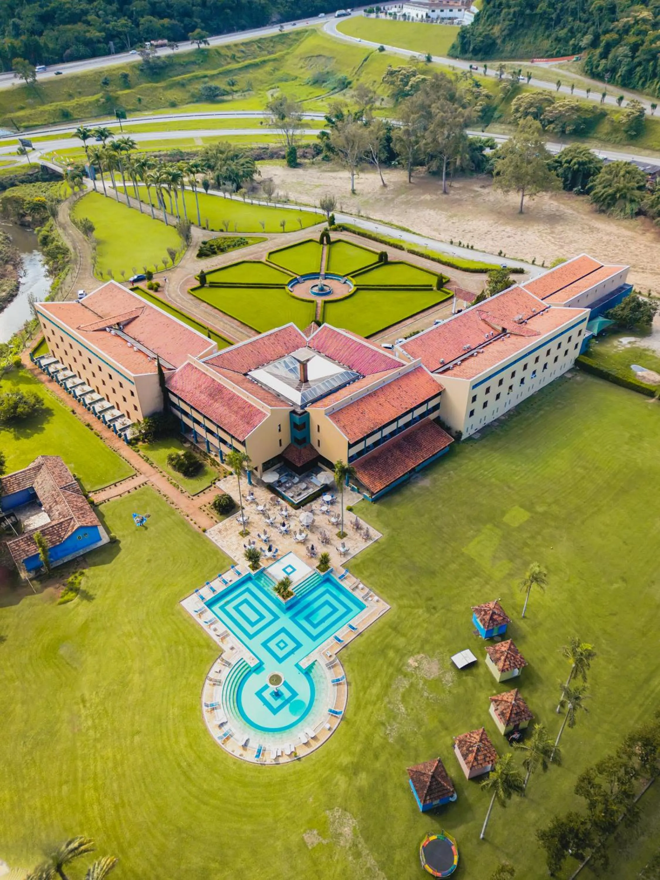 Natural landscape in Villa Itaipava Resort & Conventions