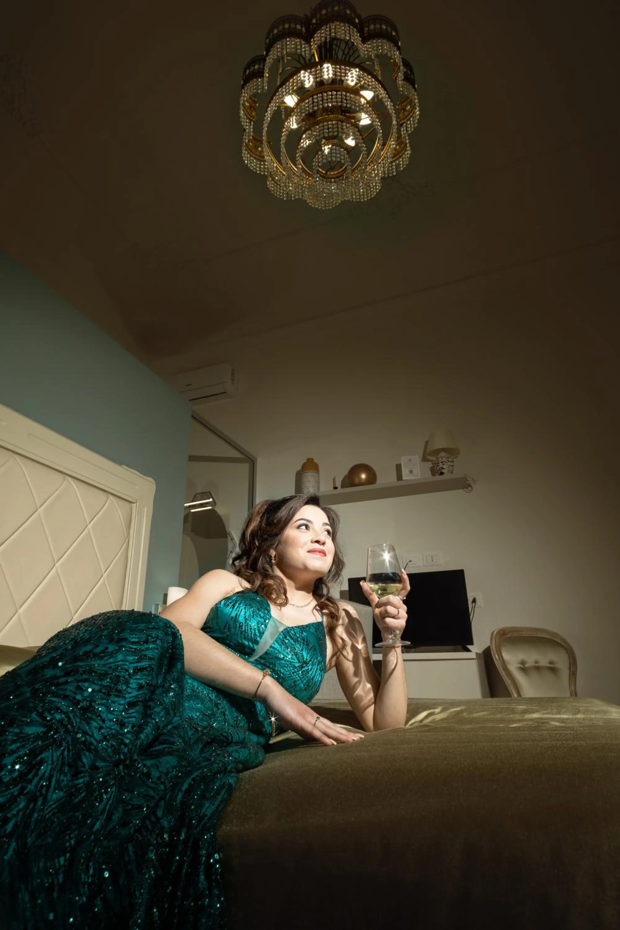 Bed in Kèramos Luxury Rooms