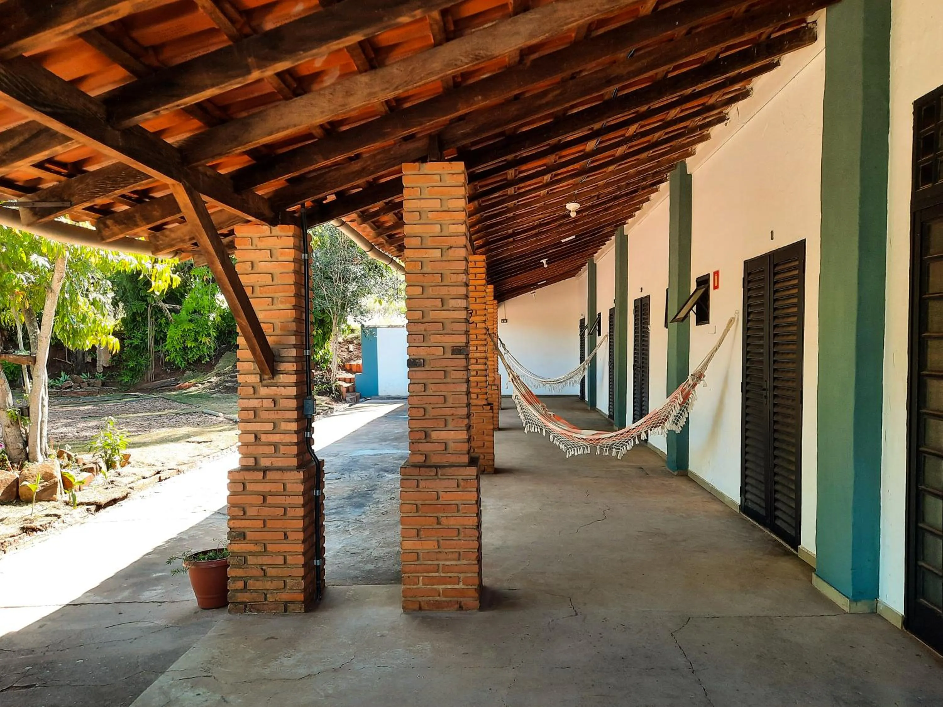 Balcony/Terrace in Pousada da Estação